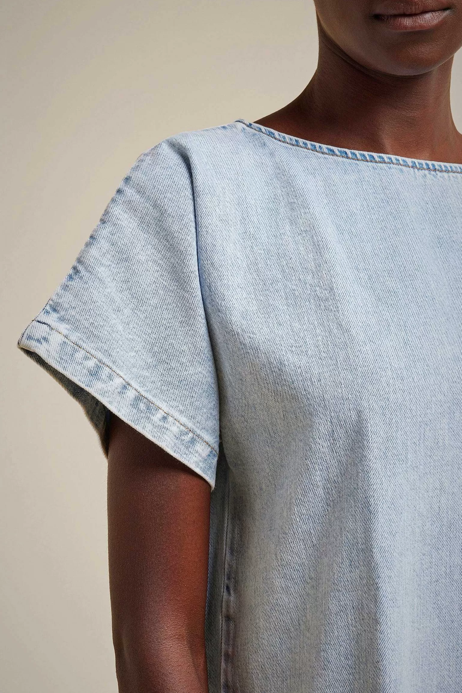 New Liviana conti Abito Denim Light Blue