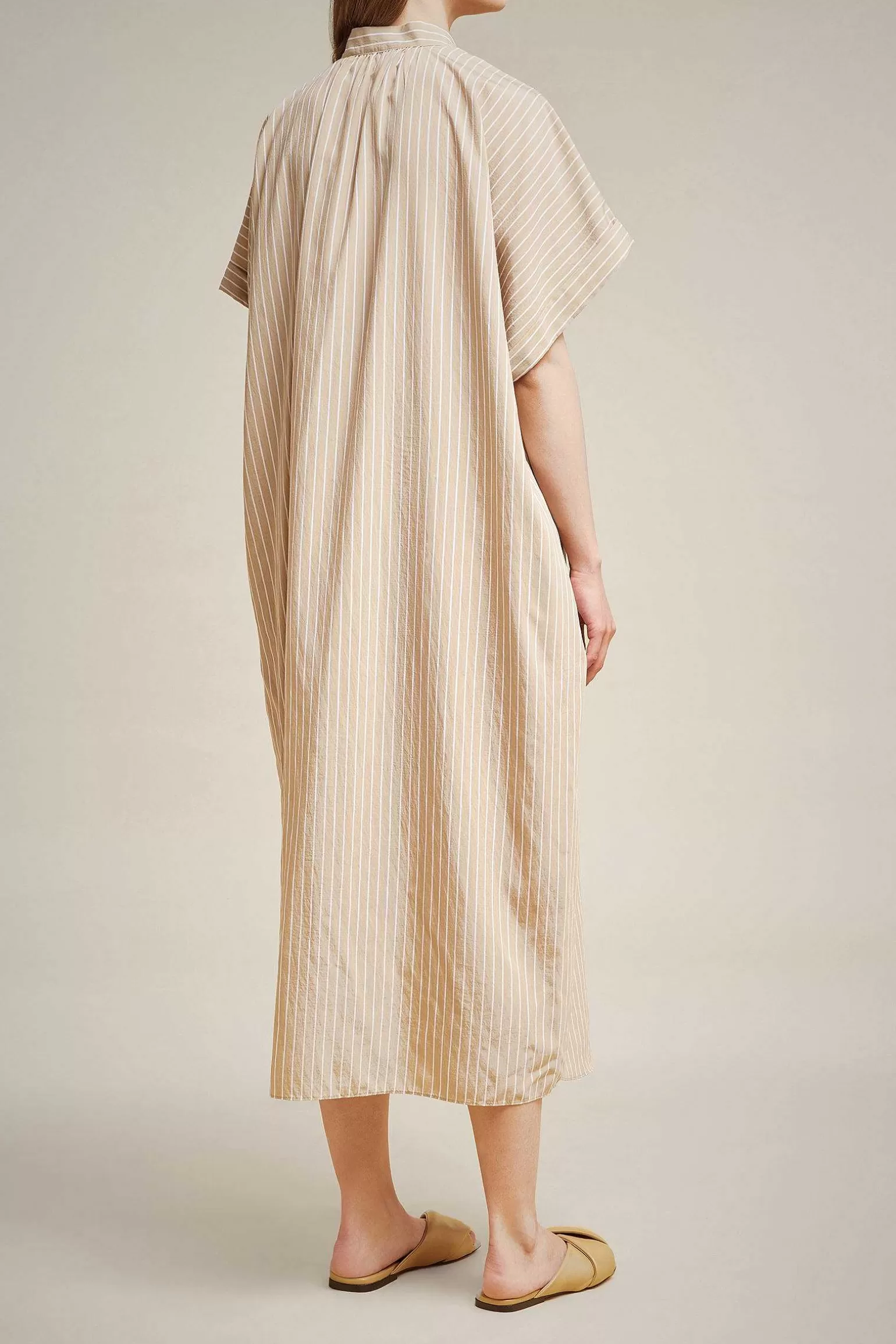 Store Liviana conti Abito Camicia Riga Piccola Sabbia
