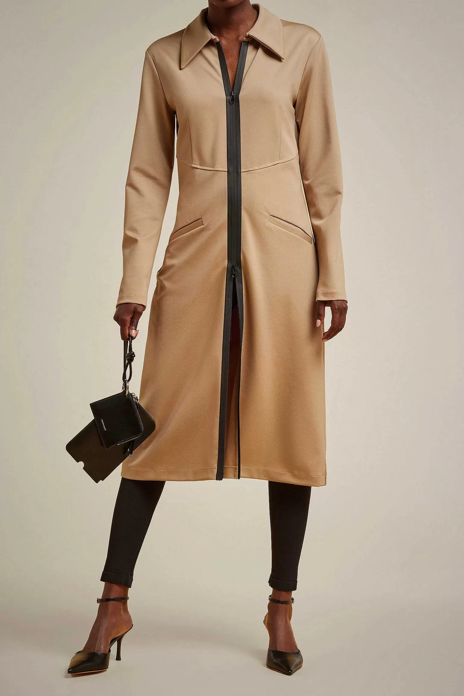 Store Liviana conti Abito Con Zip Argilla