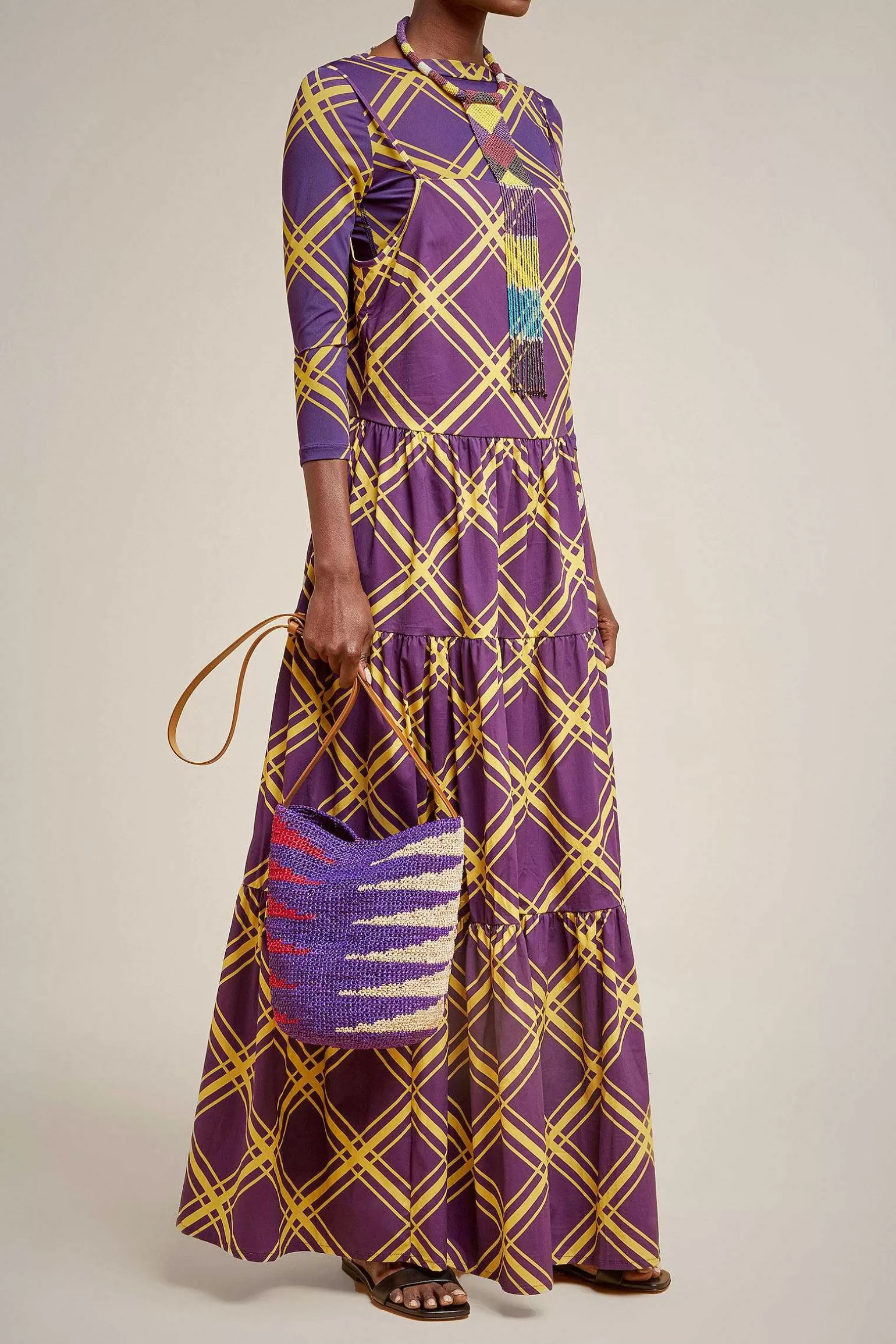Fashion Liviana conti Abito Cut Out Viola Tricolor | Check Bacca