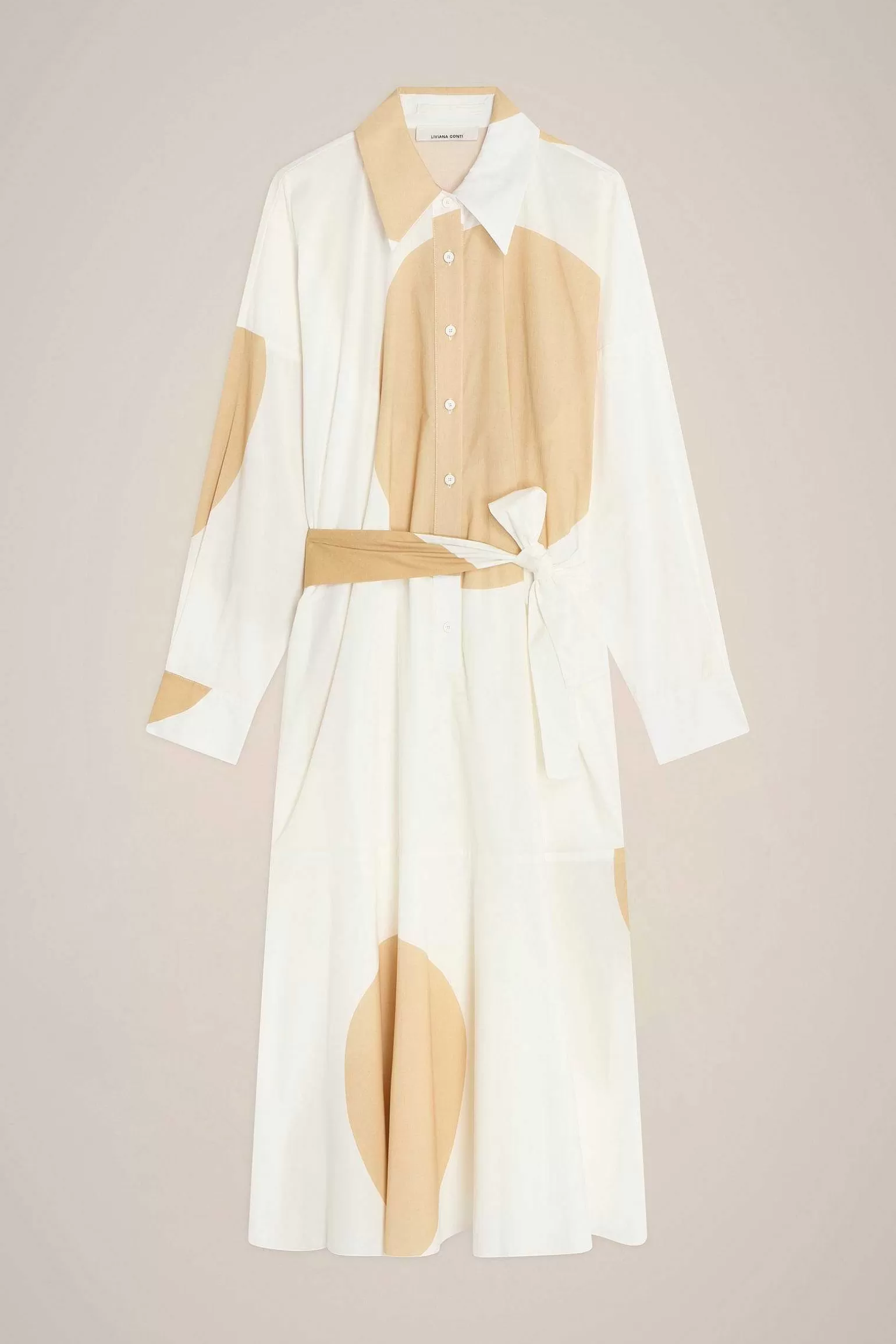 Cheap Liviana conti Abito Kimono Pois Bianco/Calce