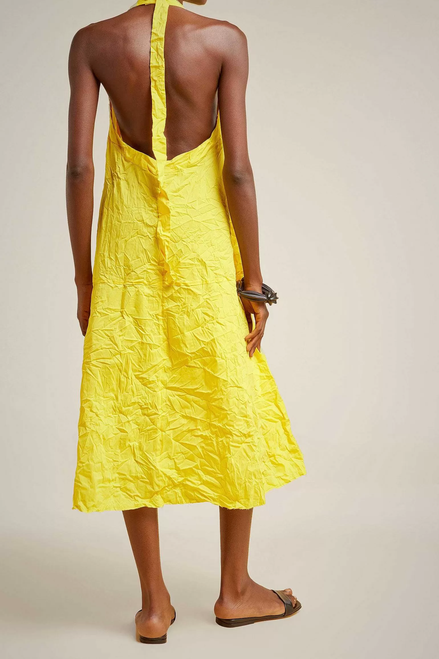 Shop Liviana conti Abito Schiena Nuda Crazy Lemon | Nero