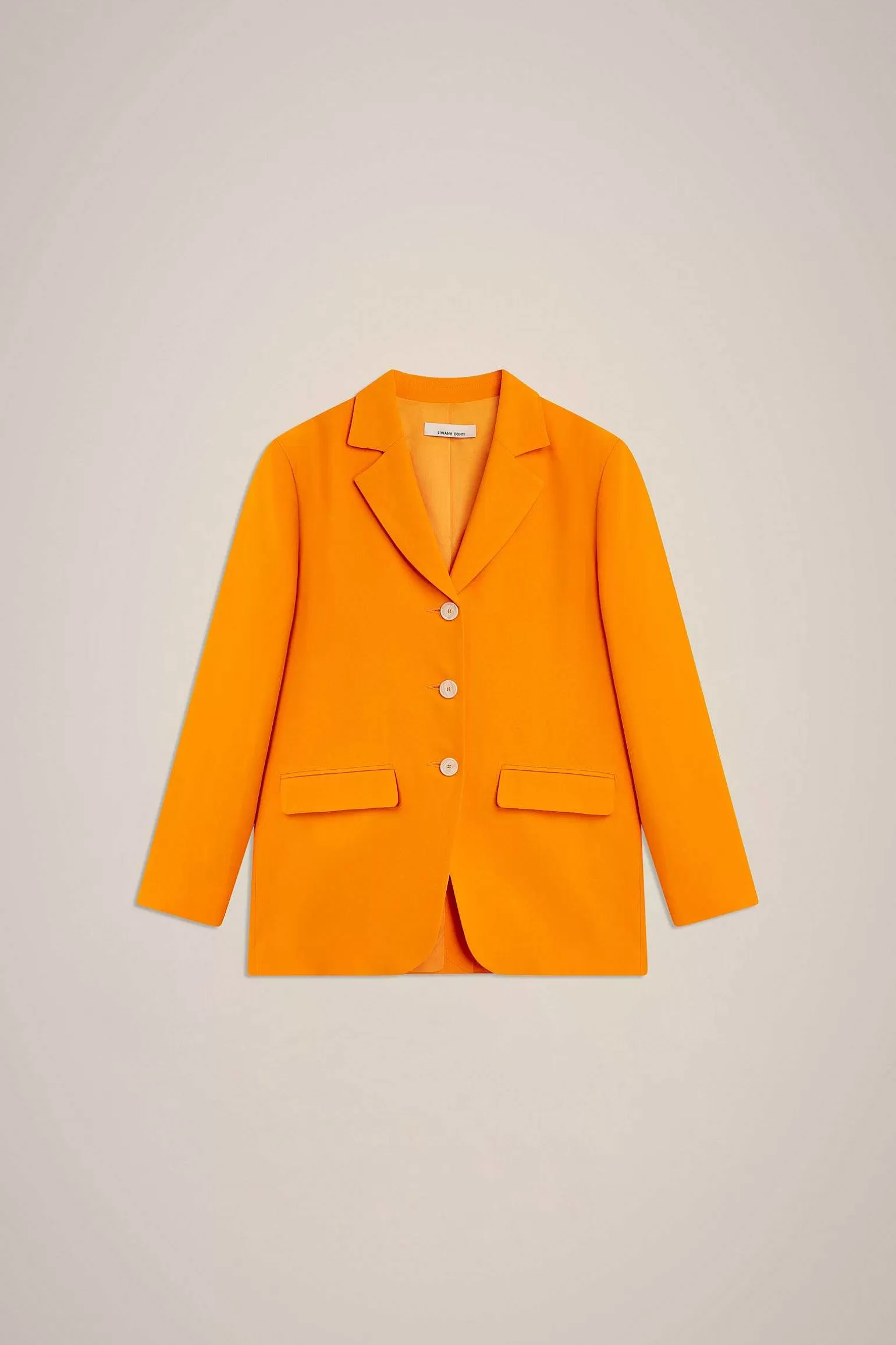 Store Liviana conti Blazer Monopetto Mango | Latte D'Avena | Nero