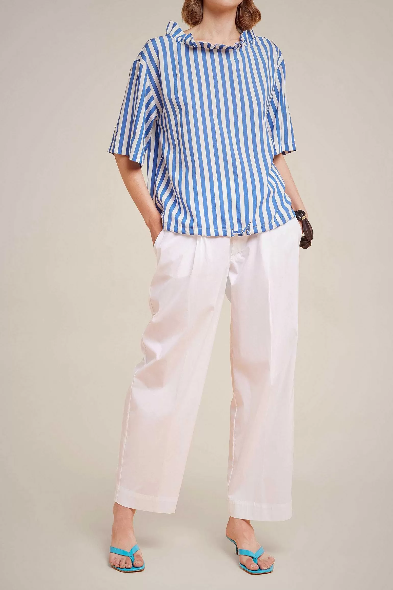 Store Liviana conti Blusa Riga Media Bluette