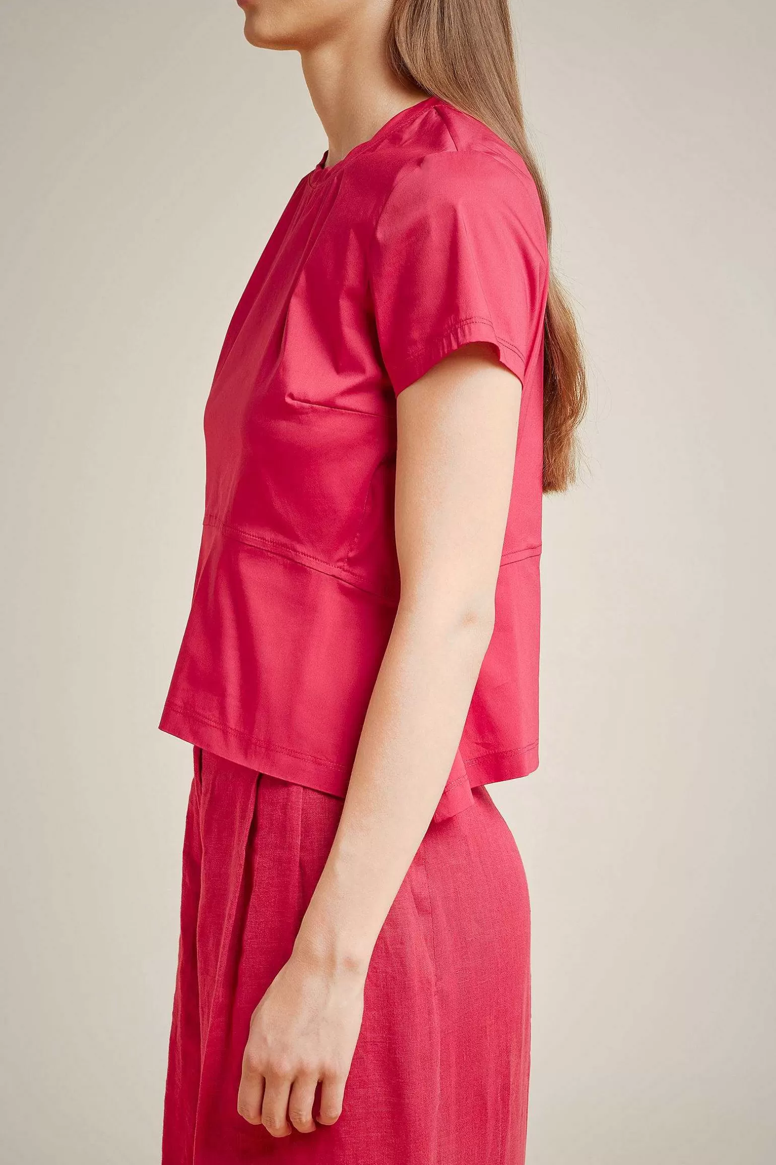 Best Liviana conti Blusa Bianco | Geranio | Bosco | Nero