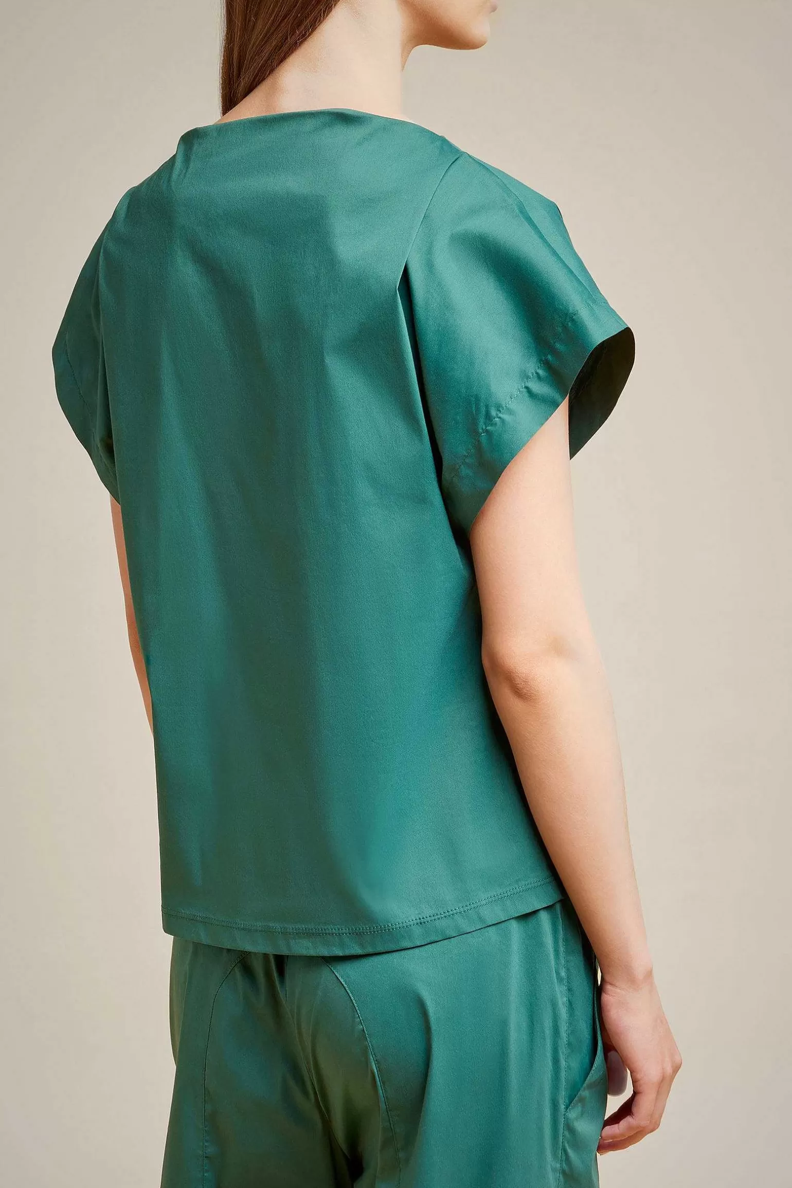 Flash Sale Liviana conti Blusa A T Bianco | Corno | Ossido | Geranio