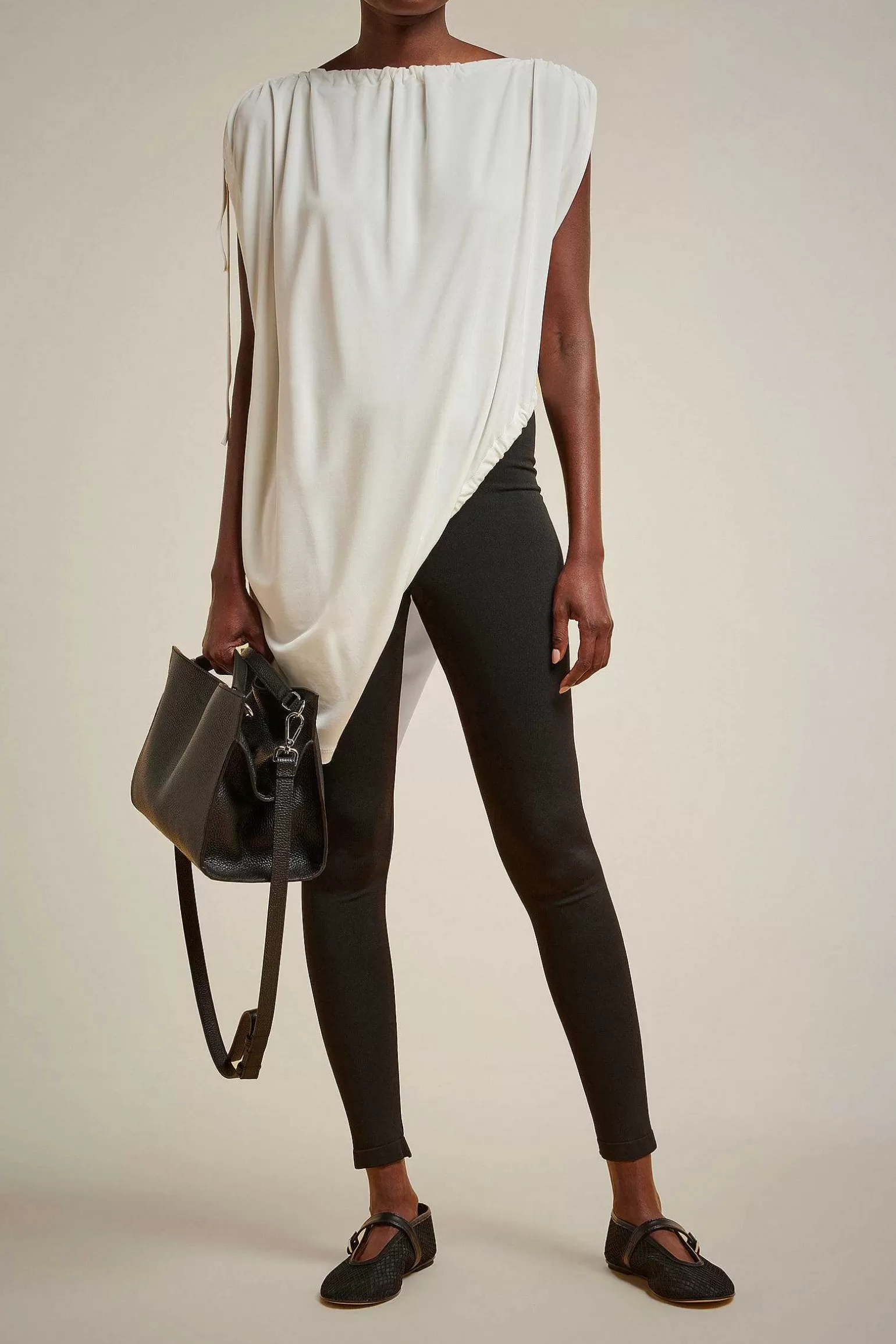 Clearance Liviana conti Blusa Arricci Pomice