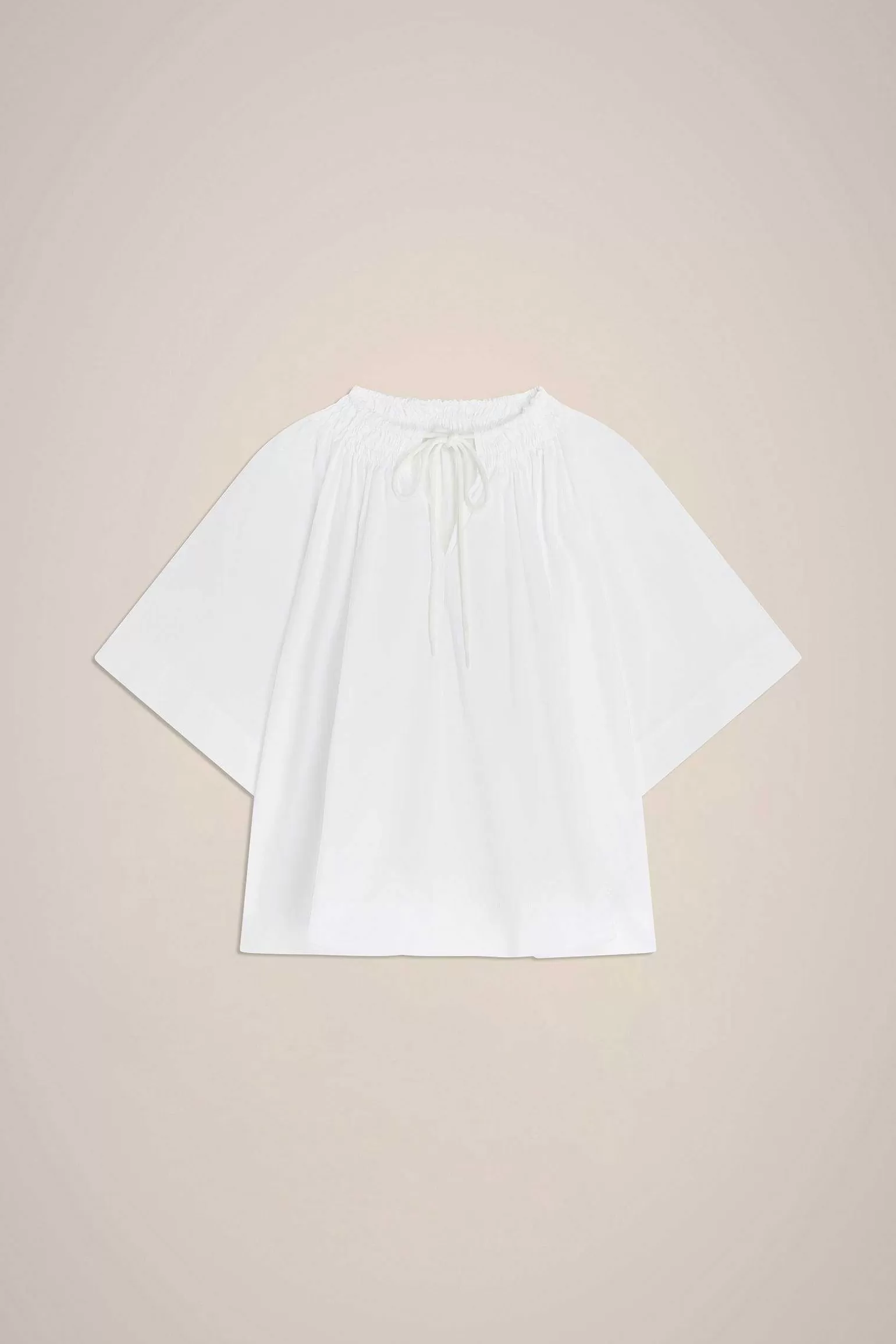 Fashion Liviana conti Blusa Con Fiocco Bianco | Corno | Geranio | Notte