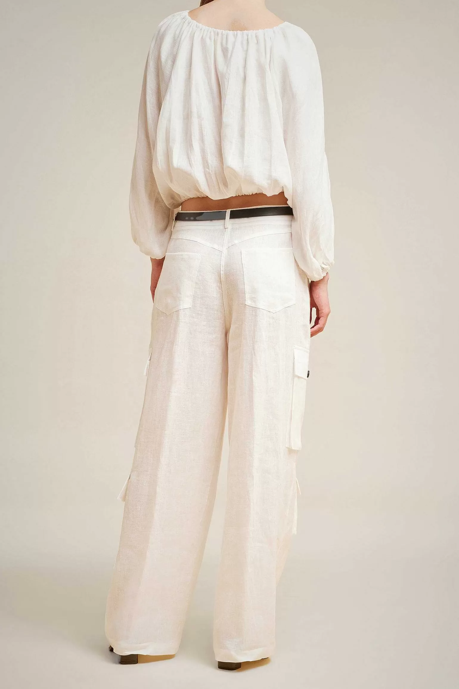 Sale Liviana conti Blusa Corta Bianco