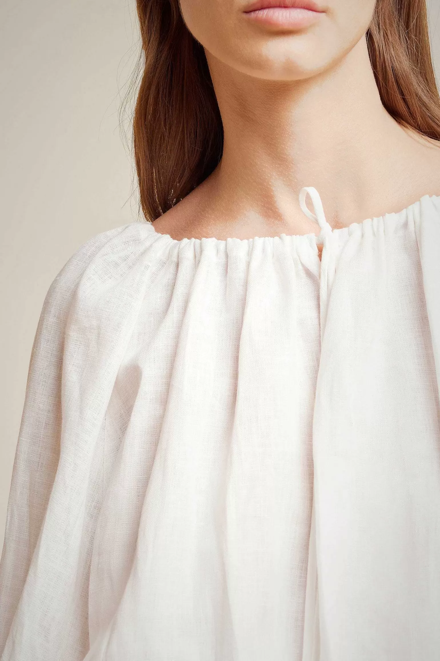 Sale Liviana conti Blusa Corta Bianco