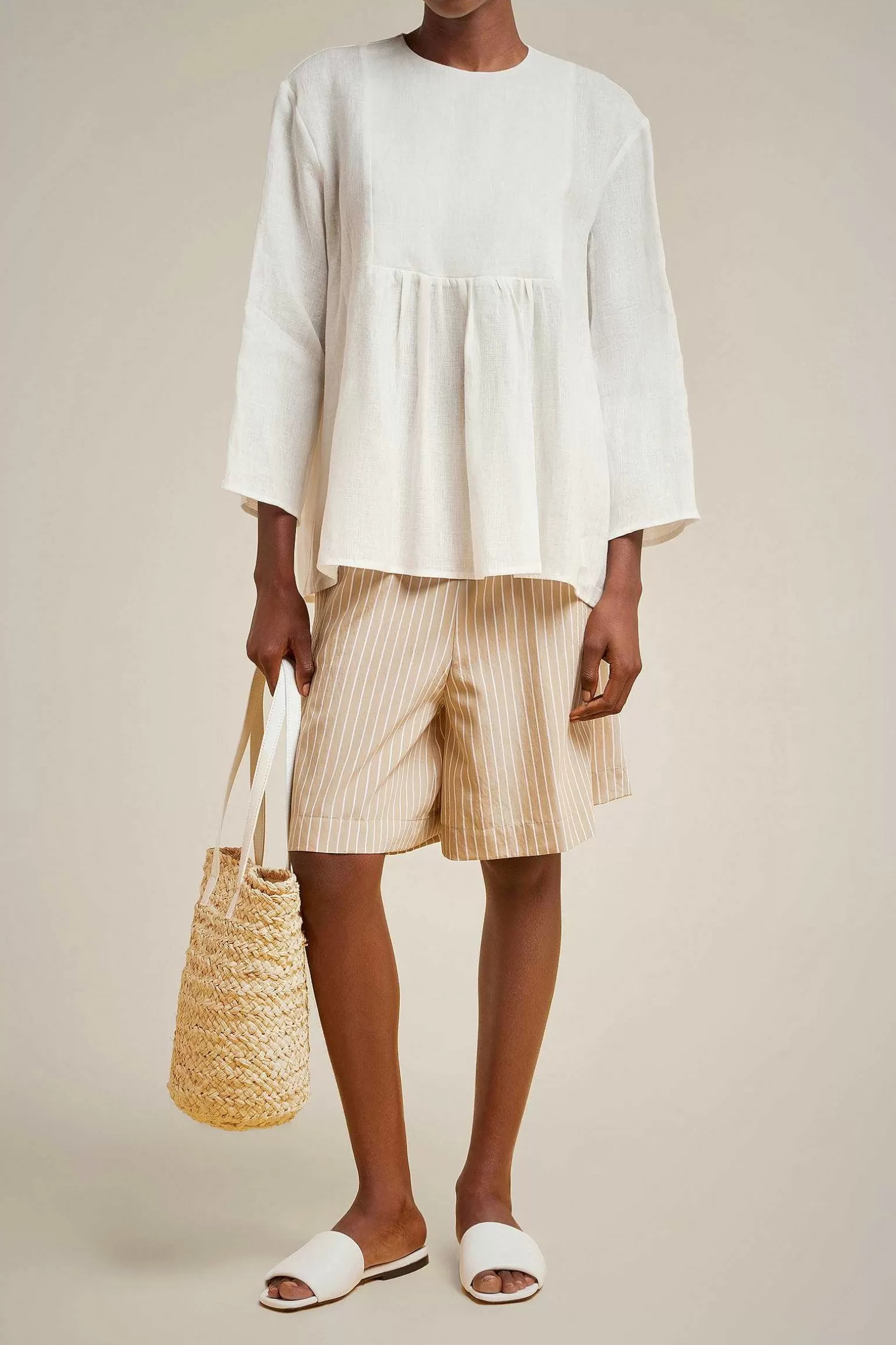 Online Liviana conti Blusa Over Bianco