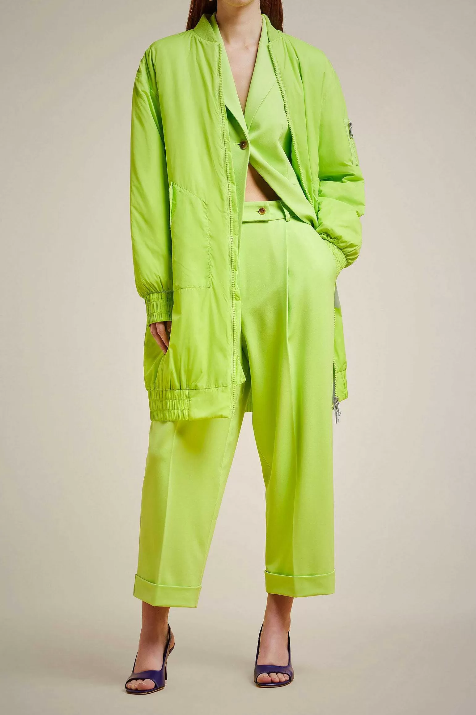 Flash Sale Liviana conti Bomber Notte | Cyber Lime