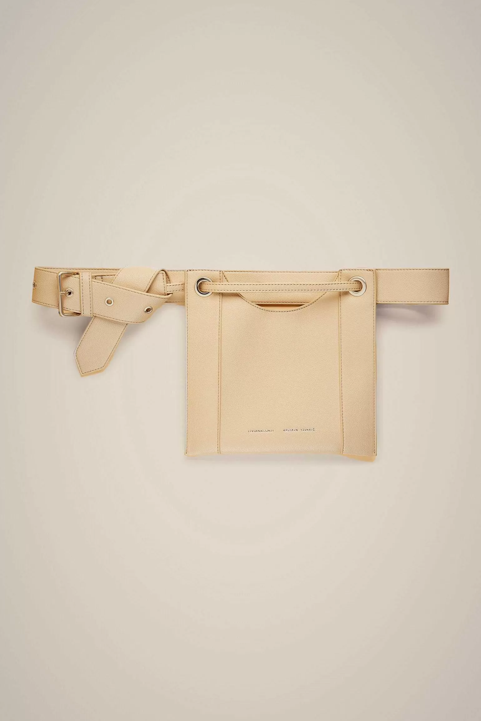 Discount Liviana conti Borsa Piatta Cintura Argilla
