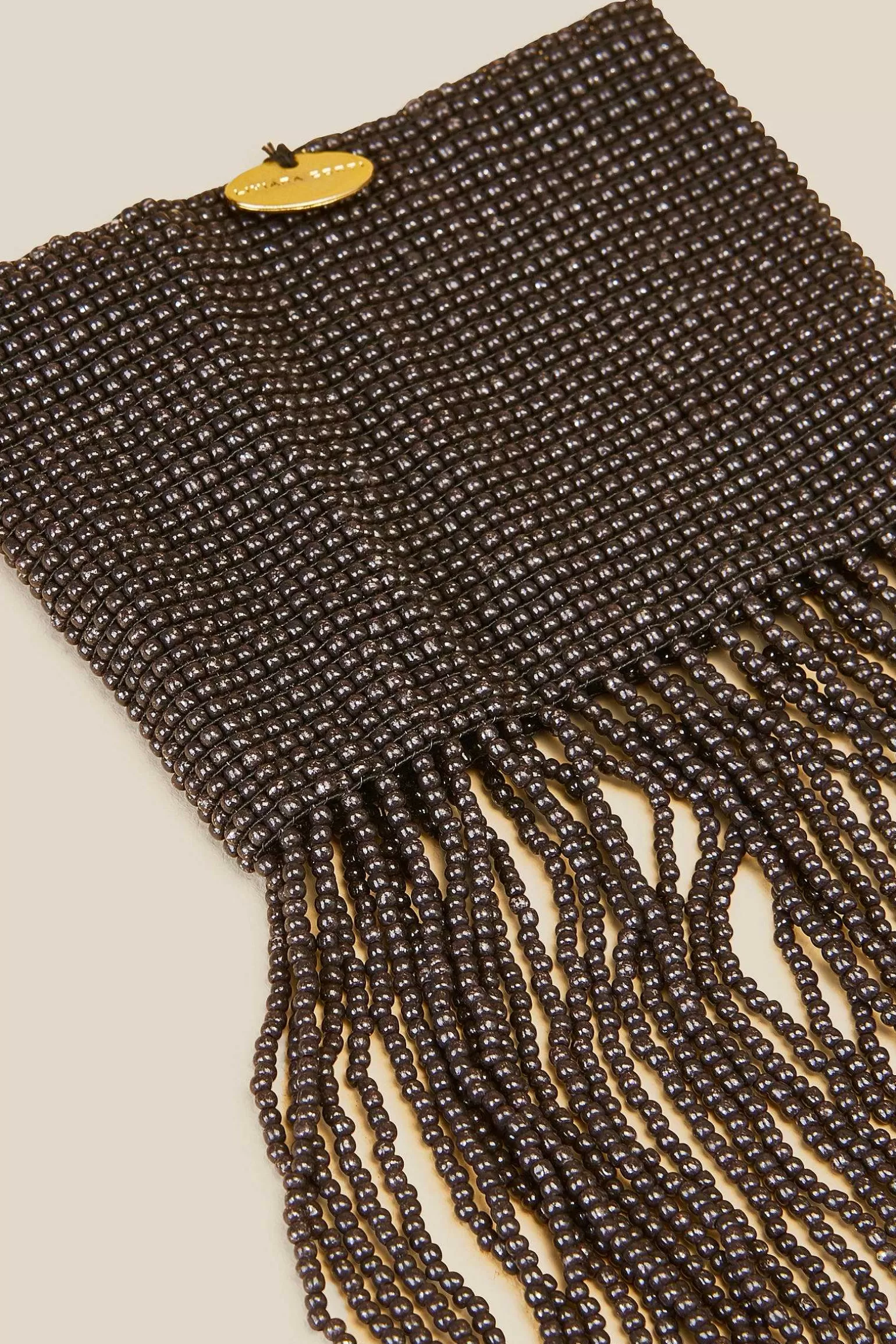 Shop Liviana conti Bracciale Frange Moro | Nero