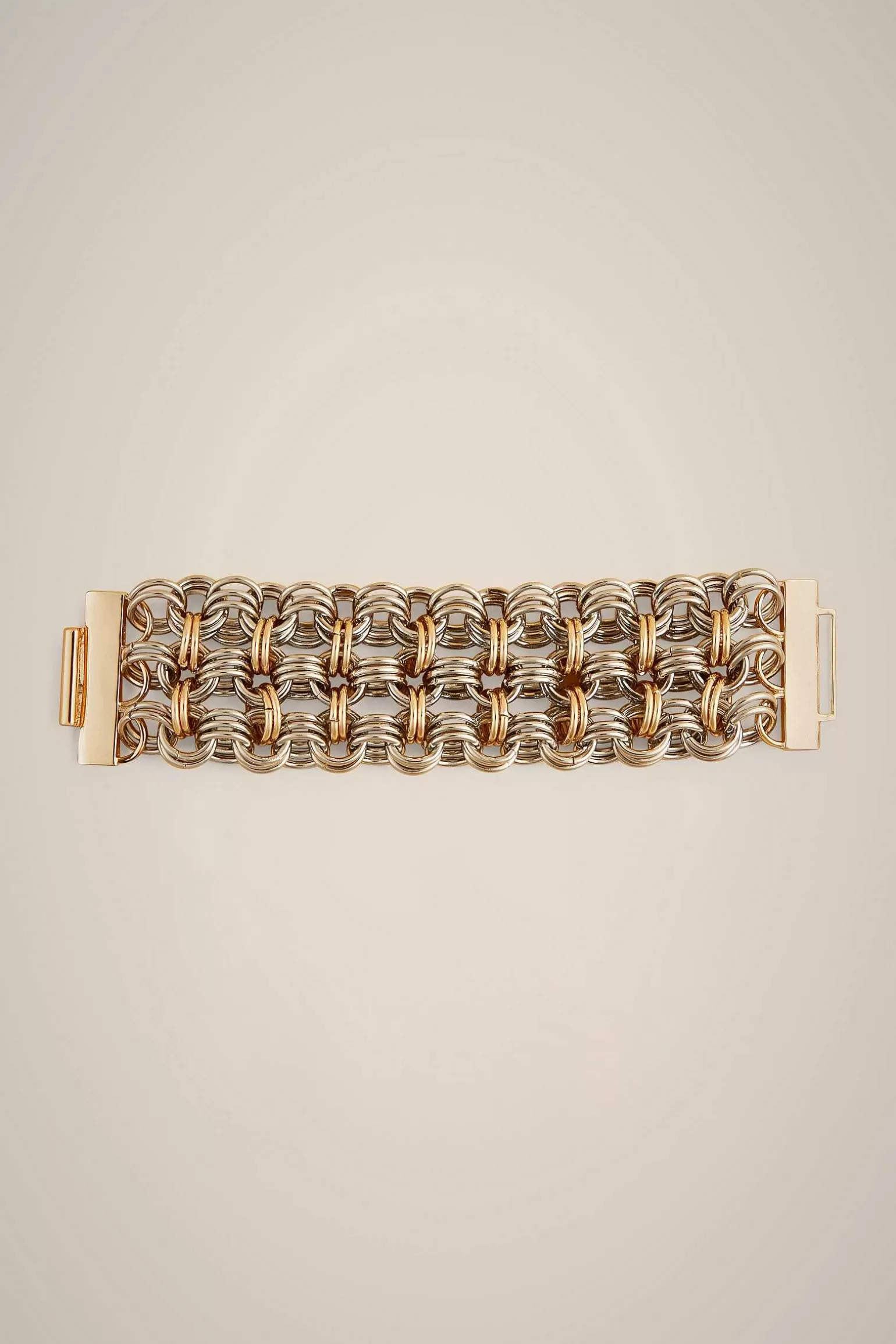 Online Liviana conti Bracciale Maglia Argento/Oro