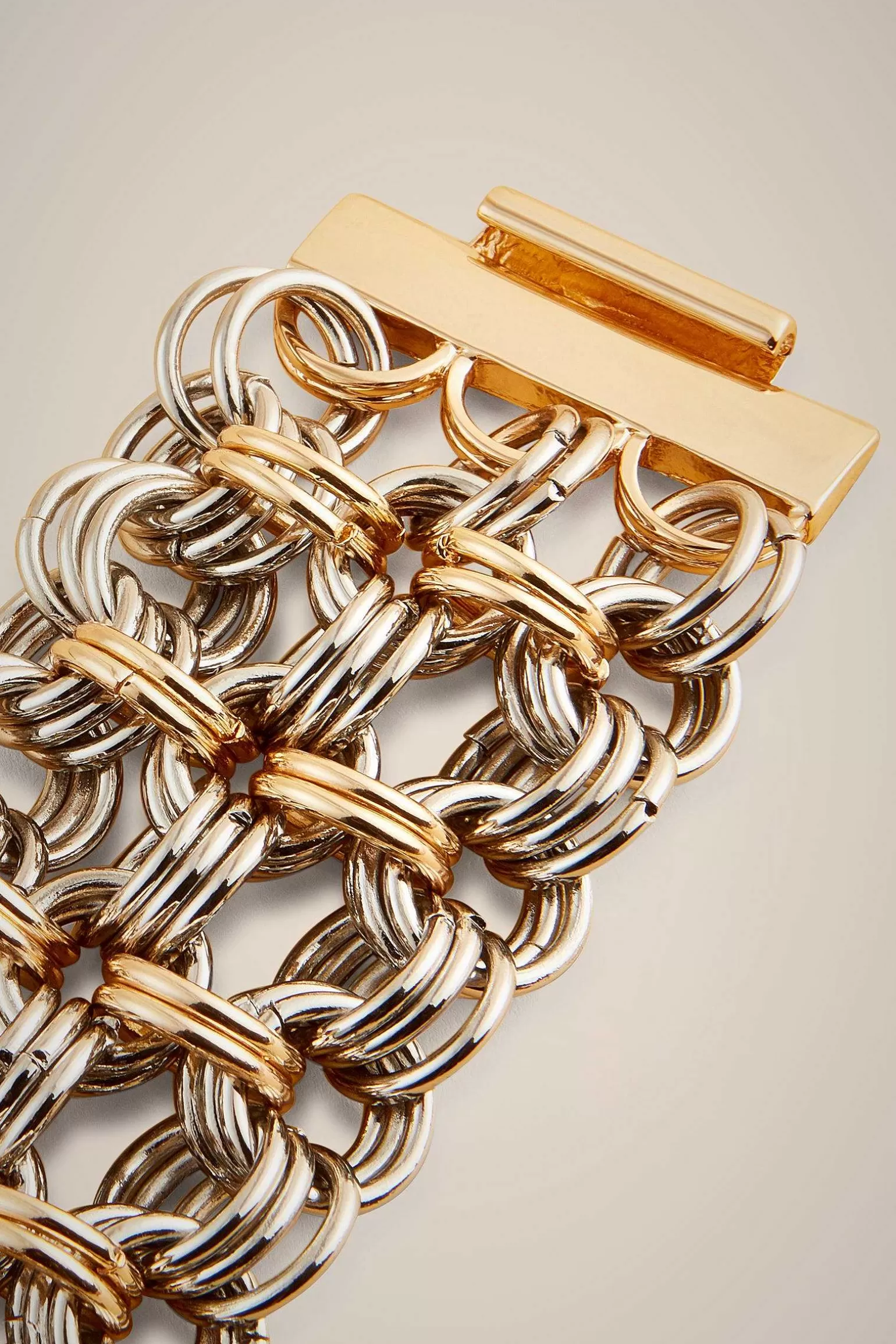 Online Liviana conti Bracciale Maglia Argento/Oro