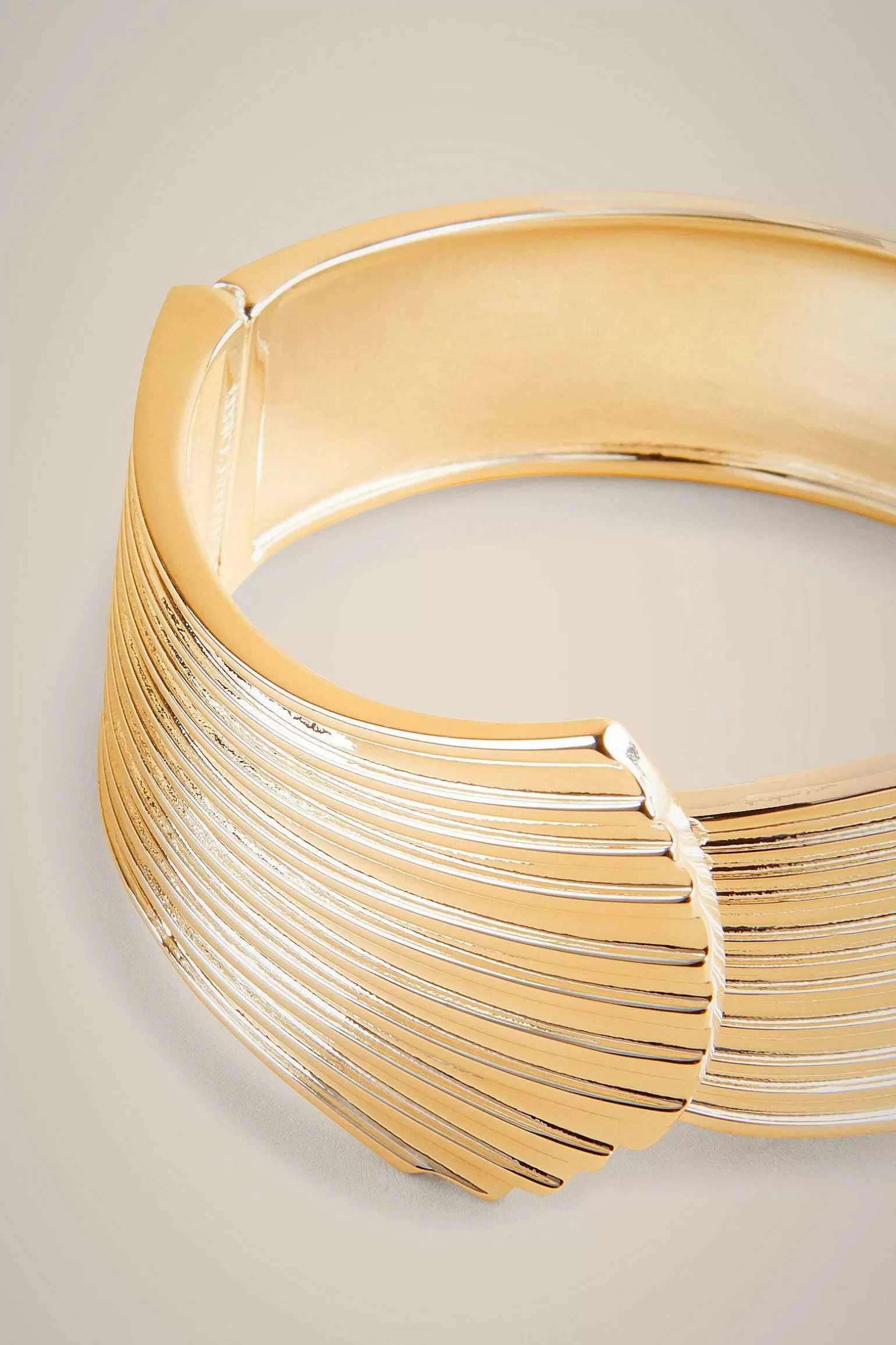 Shop Liviana conti Bracciale Zigrinato Oro | Argento