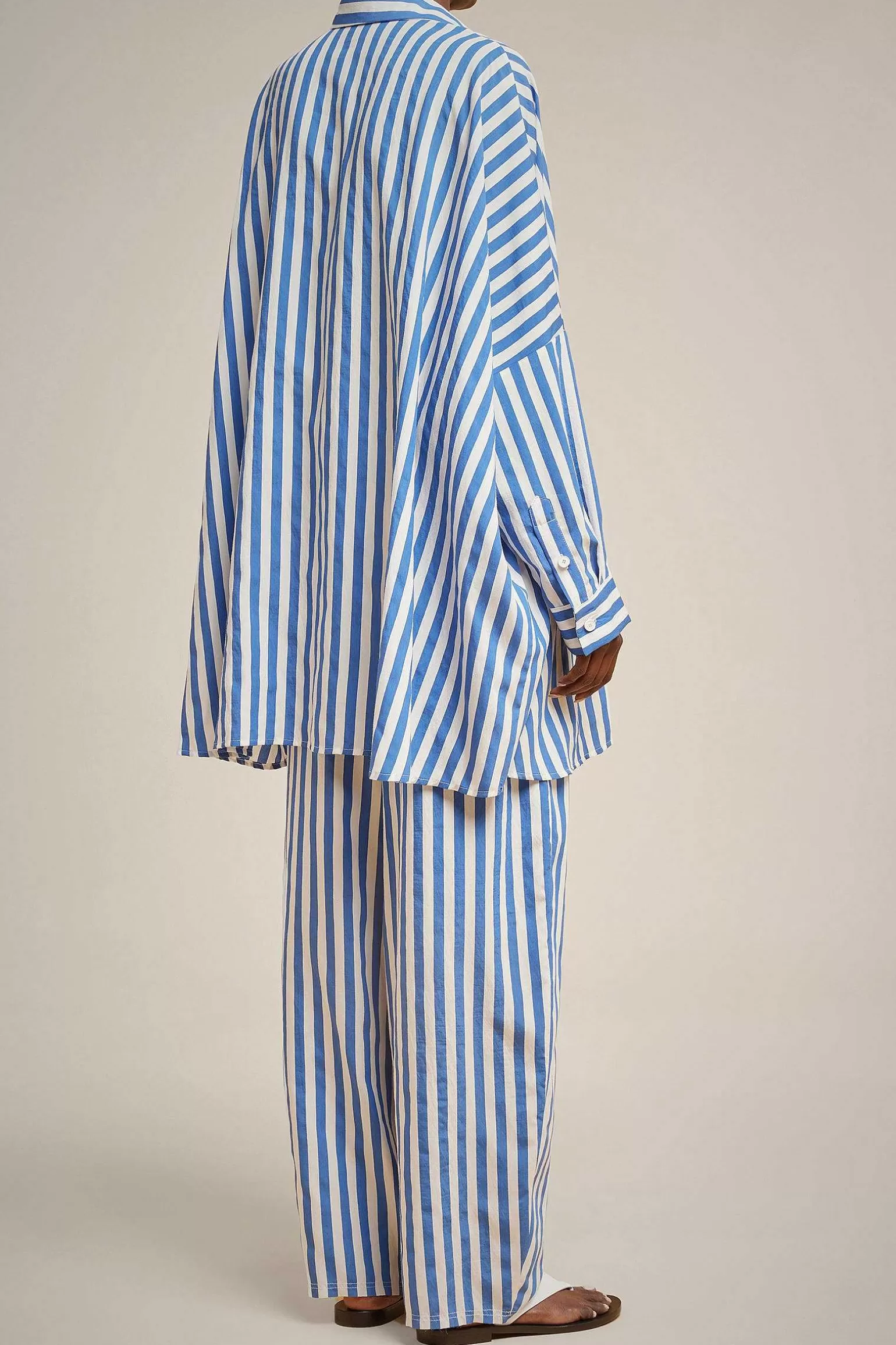 Clearance Liviana conti Camicia Riga Media Bluette