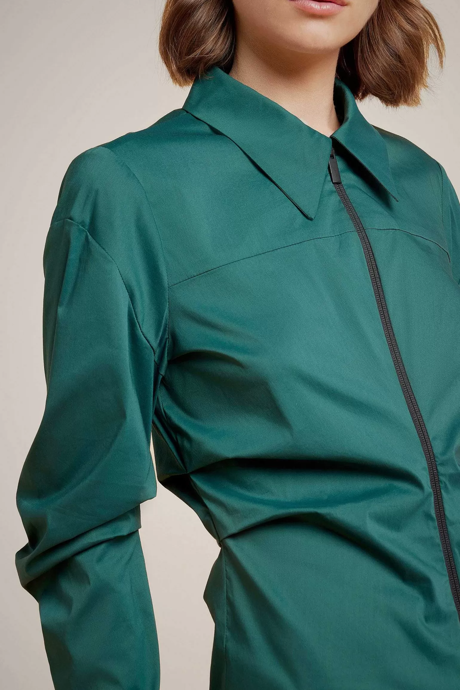 Online Liviana conti Camicia Con Zip Bosco | Nero
