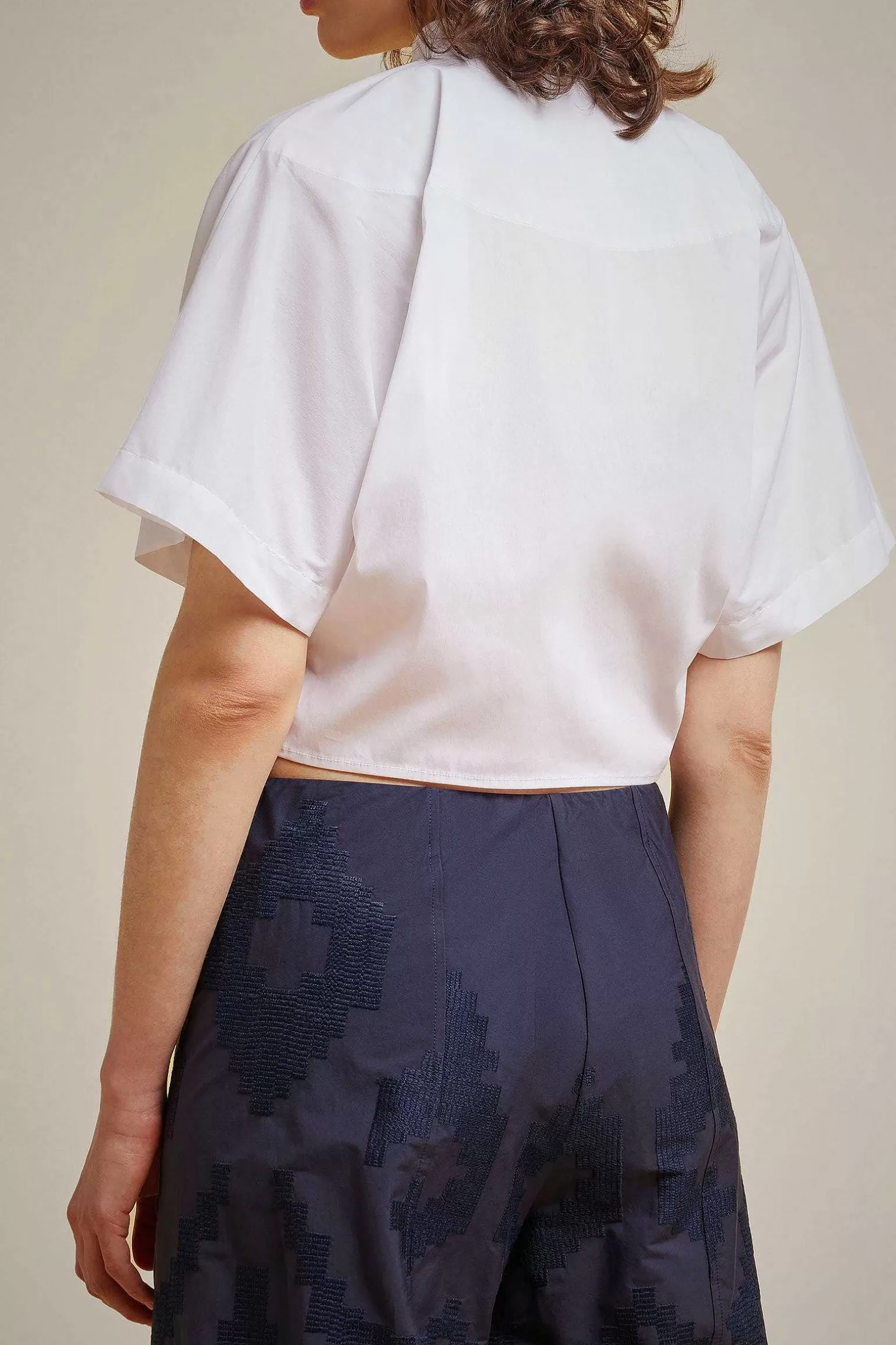 Store Liviana conti Camicia Corta Bianco
