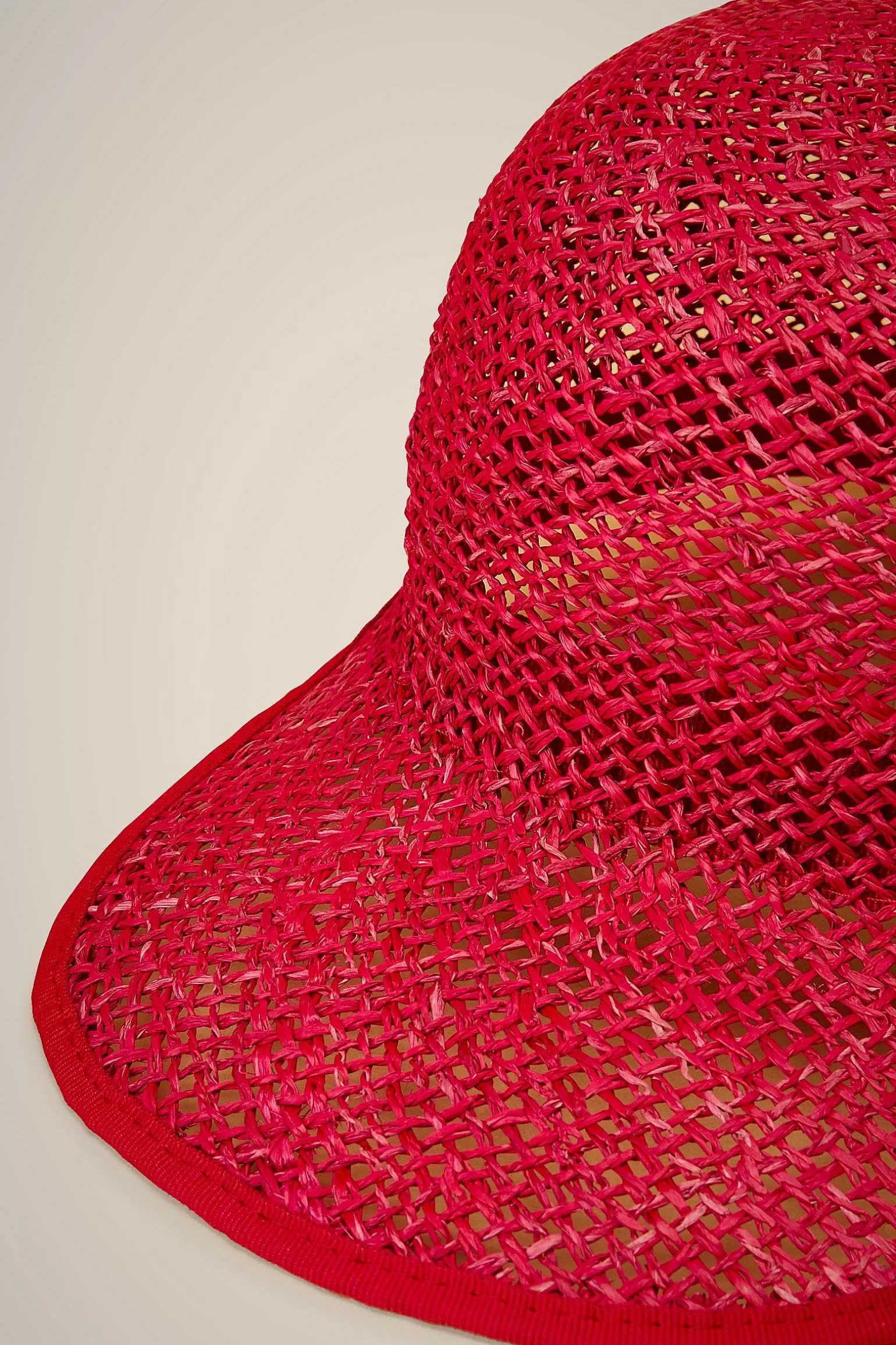 Outlet Liviana conti Cappello Baseball Lampone