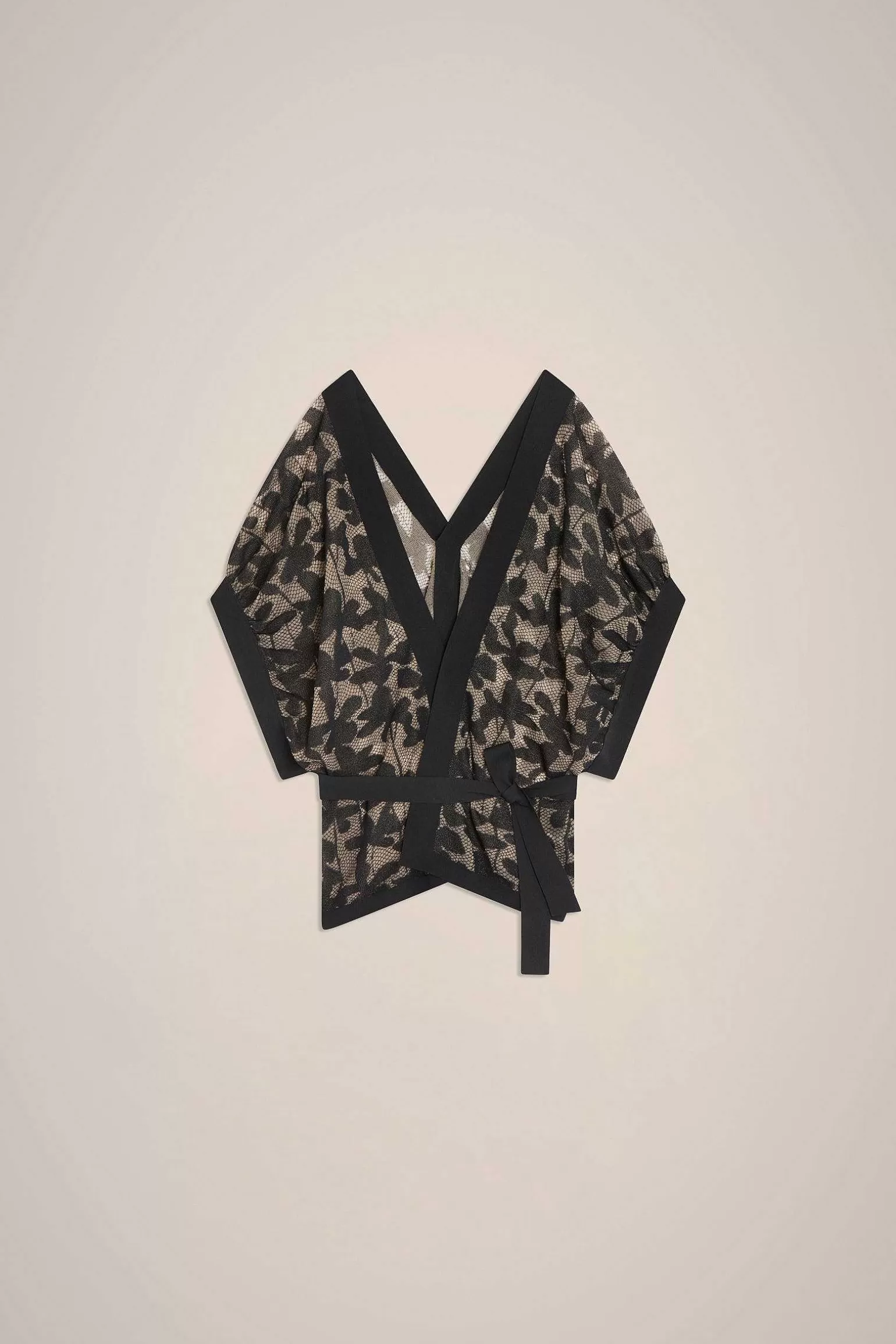 Online Liviana conti Cardigan Pizzo Aloe/Nude | Nero/Nude Skin