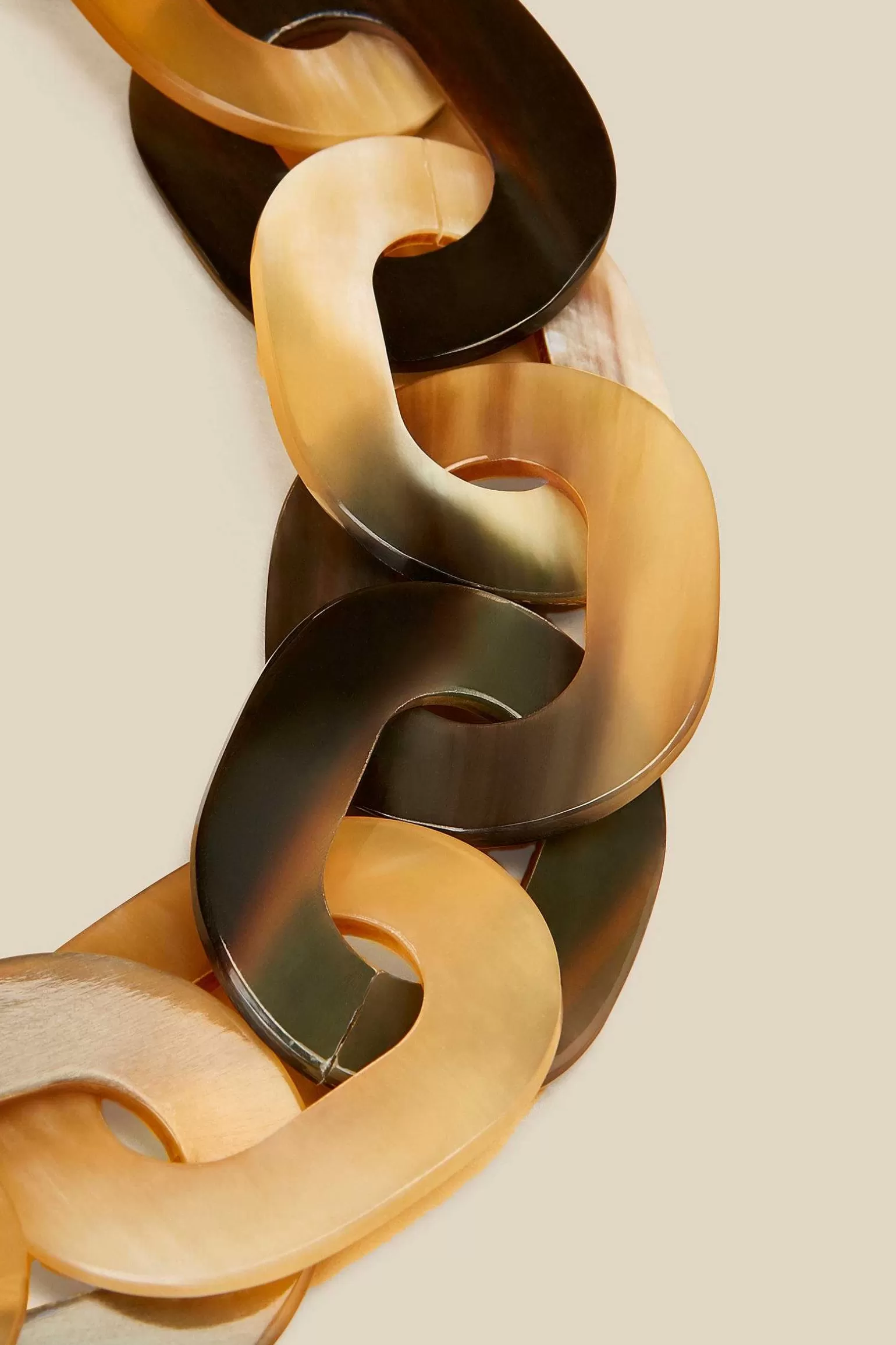 Clearance Liviana conti Collana Catena Corta Natural Horn