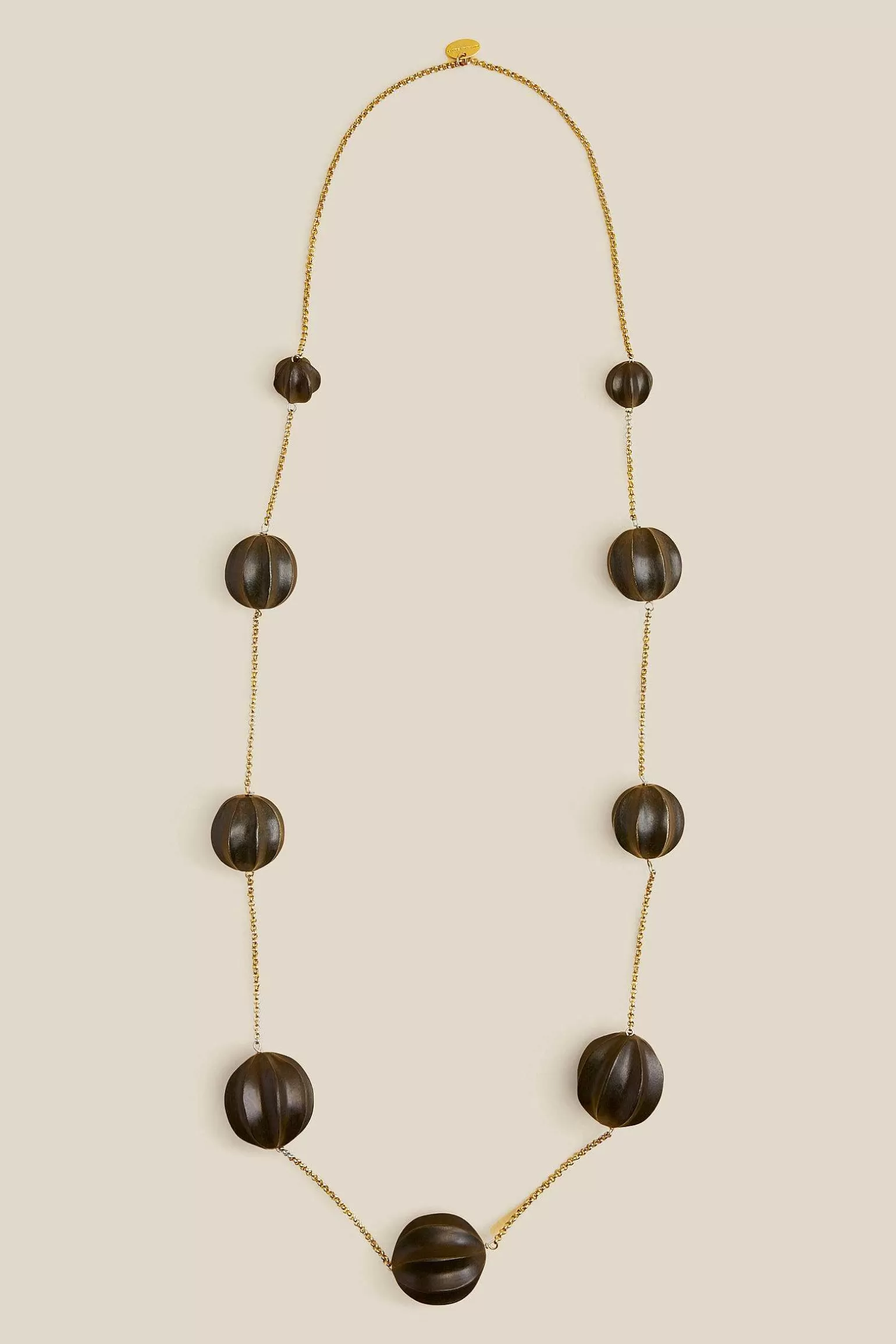 New Liviana conti Collana Lunga Ebano/Oro