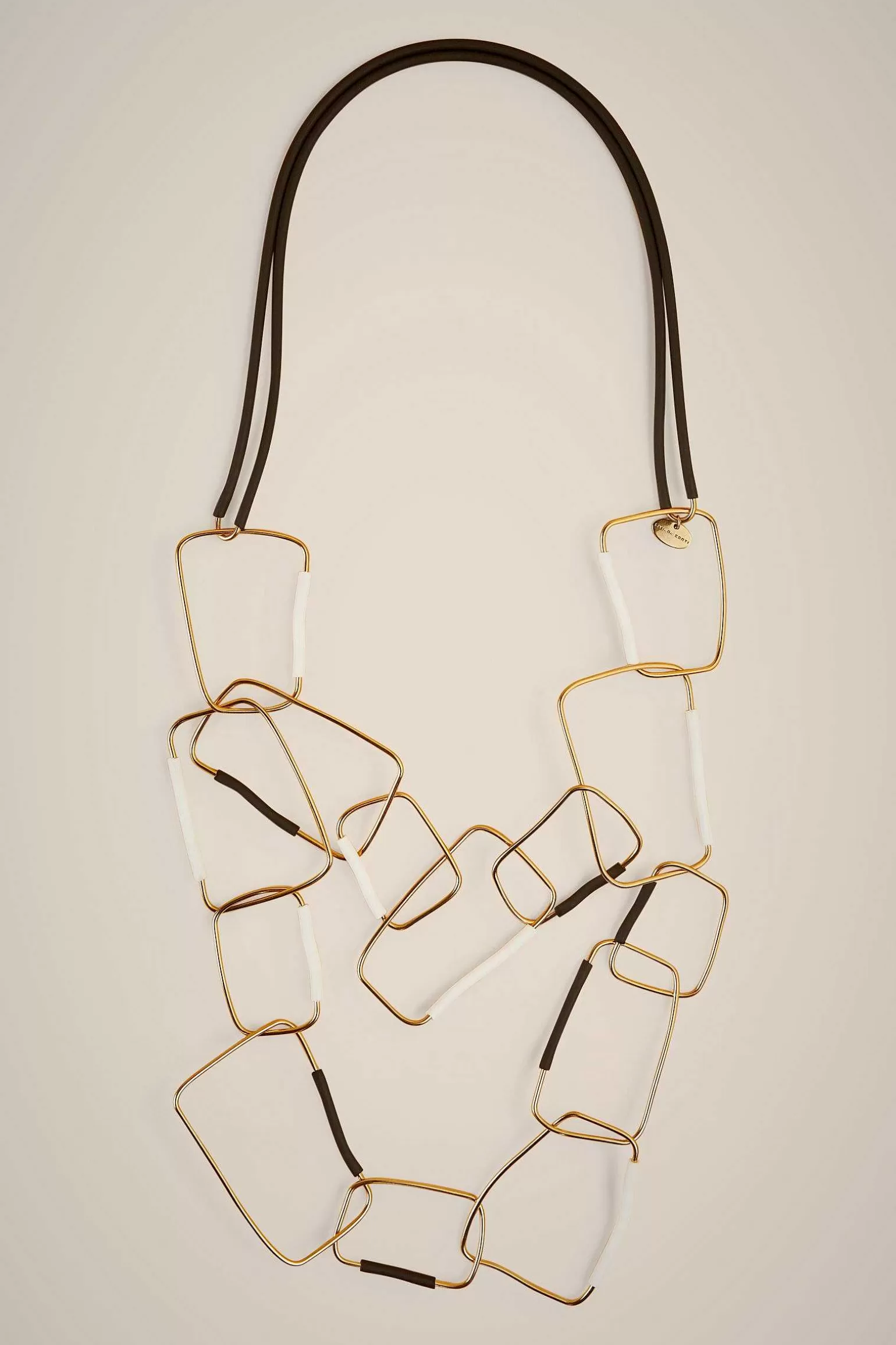 Cheap Liviana conti Collana Lunga Nero/Bianco/Oro