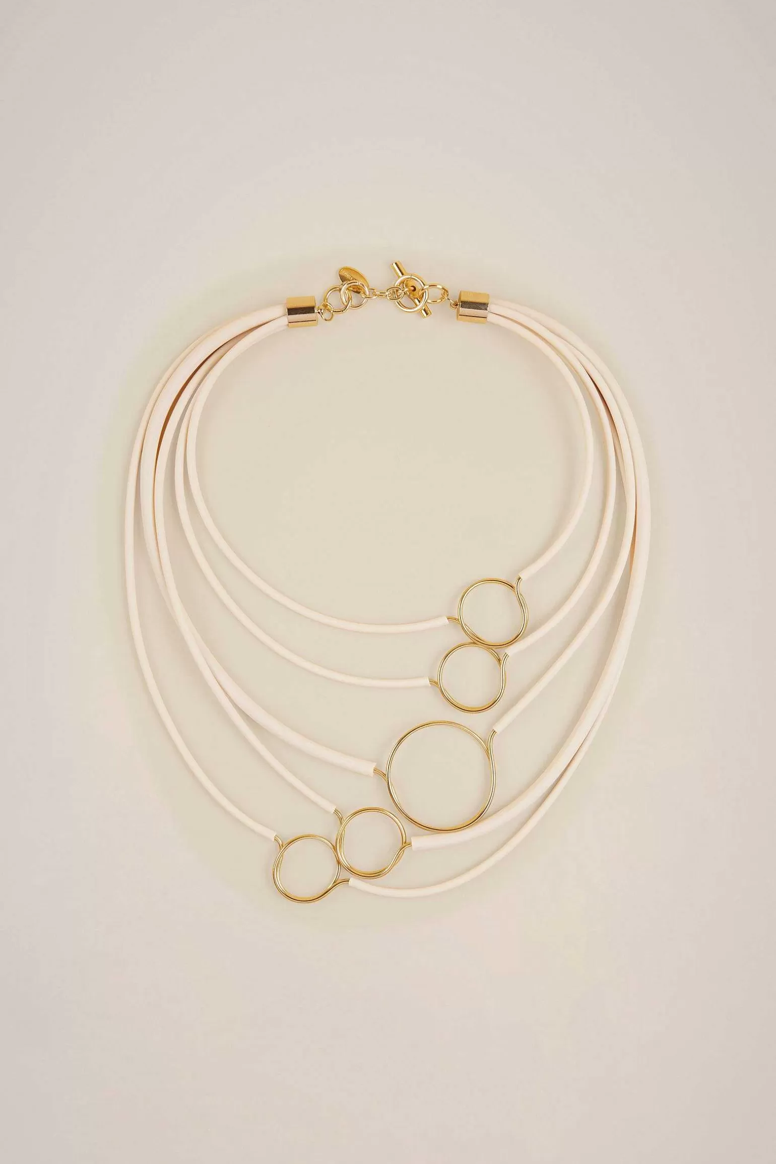 New Liviana conti Collana Multifili Latta D'Avena/Oro | Nero/Oro