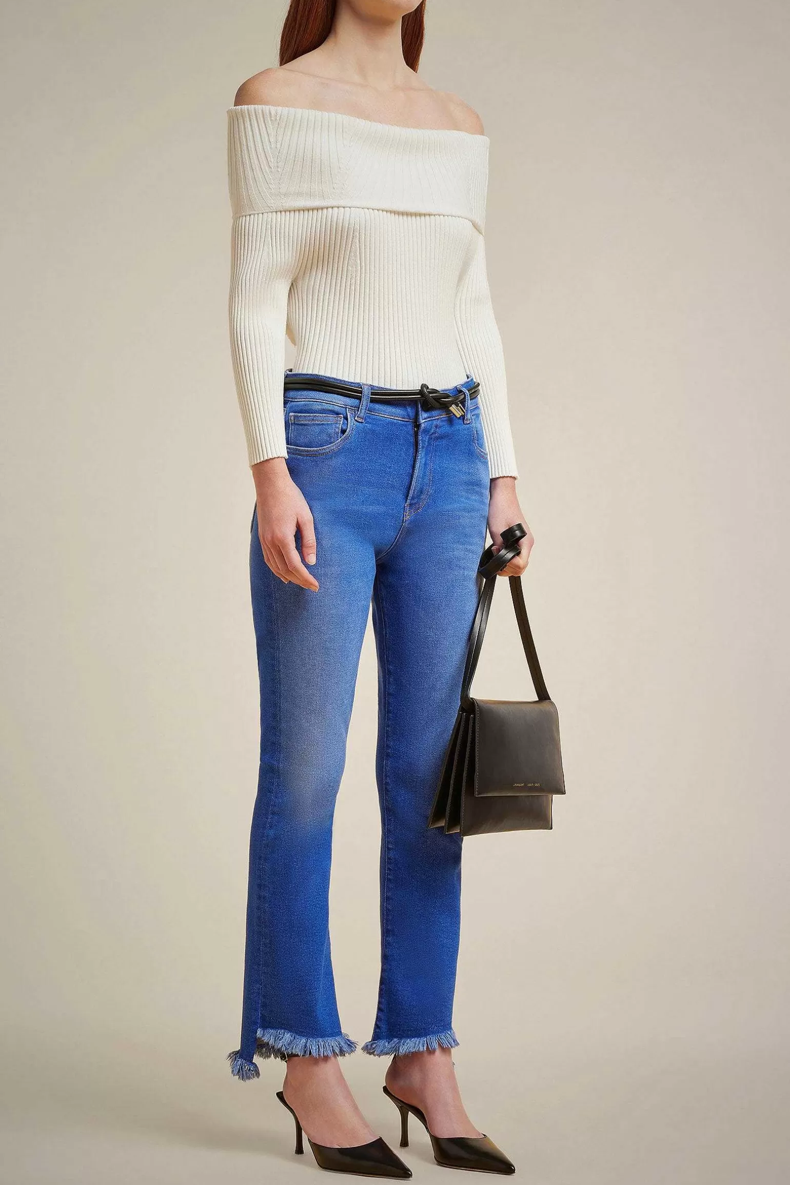Clearance Liviana conti Denim Flare Baby Blue