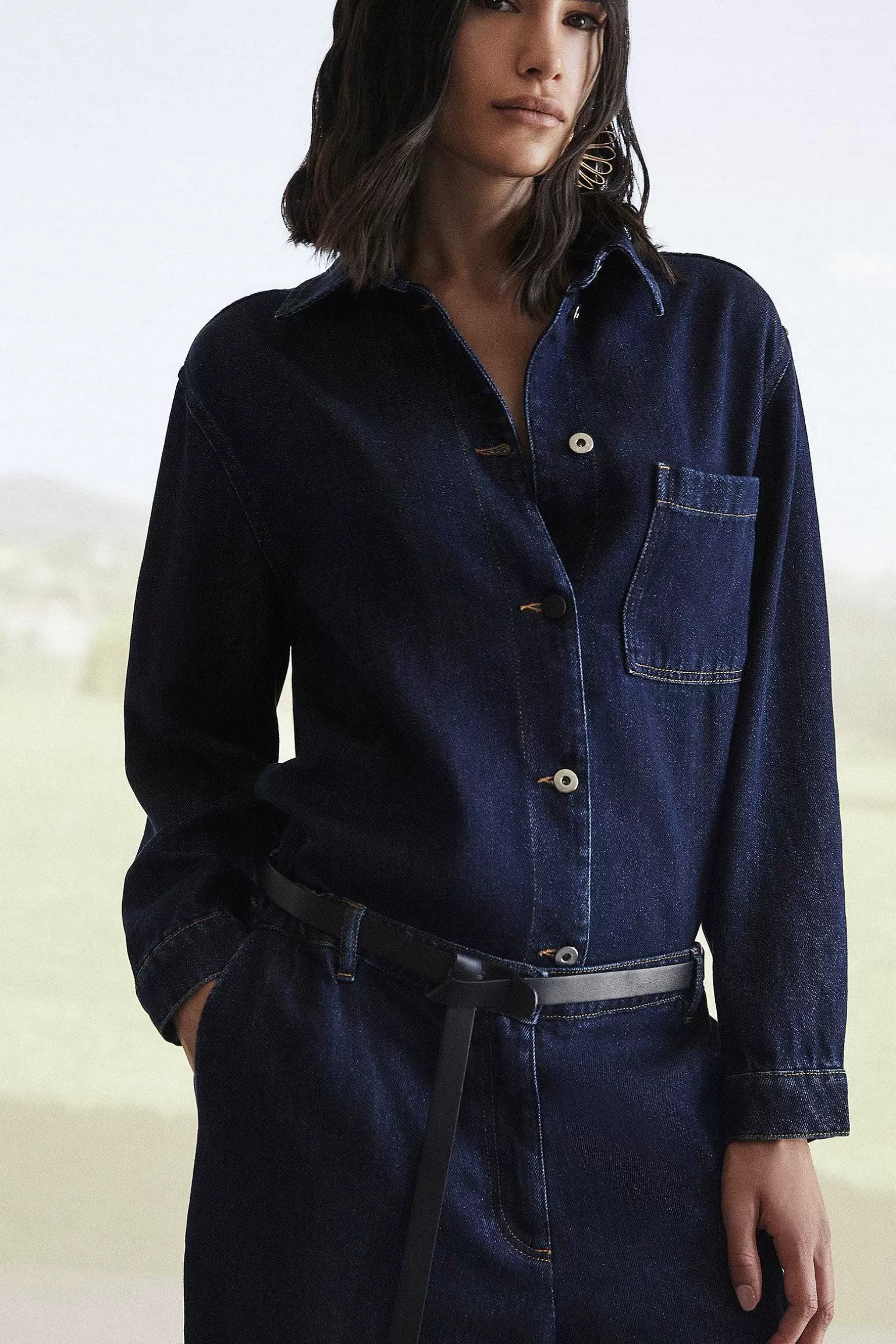 Discount Liviana conti Denim Jacket Denim Blu Scuro