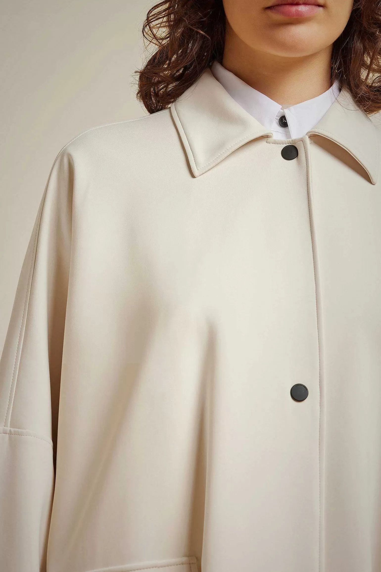 Fashion Liviana conti Giacca Automatici Latte D'Avena