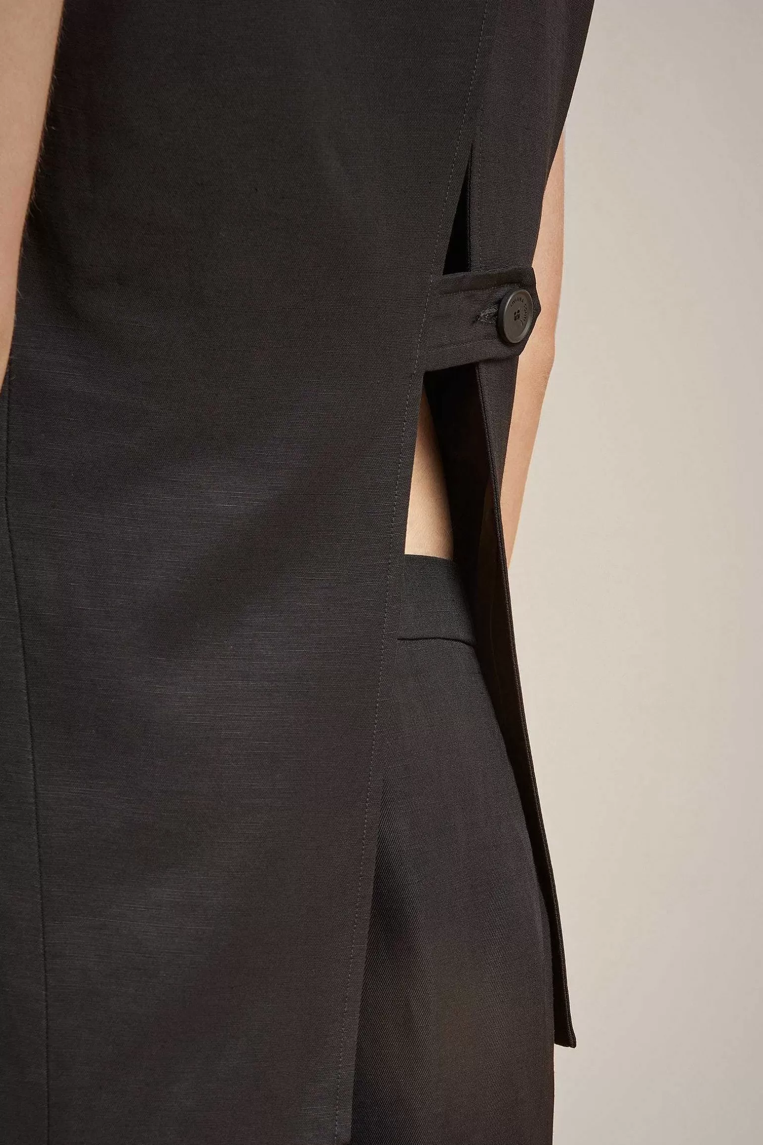 Clearance Liviana conti Gilet Monopetto Nero