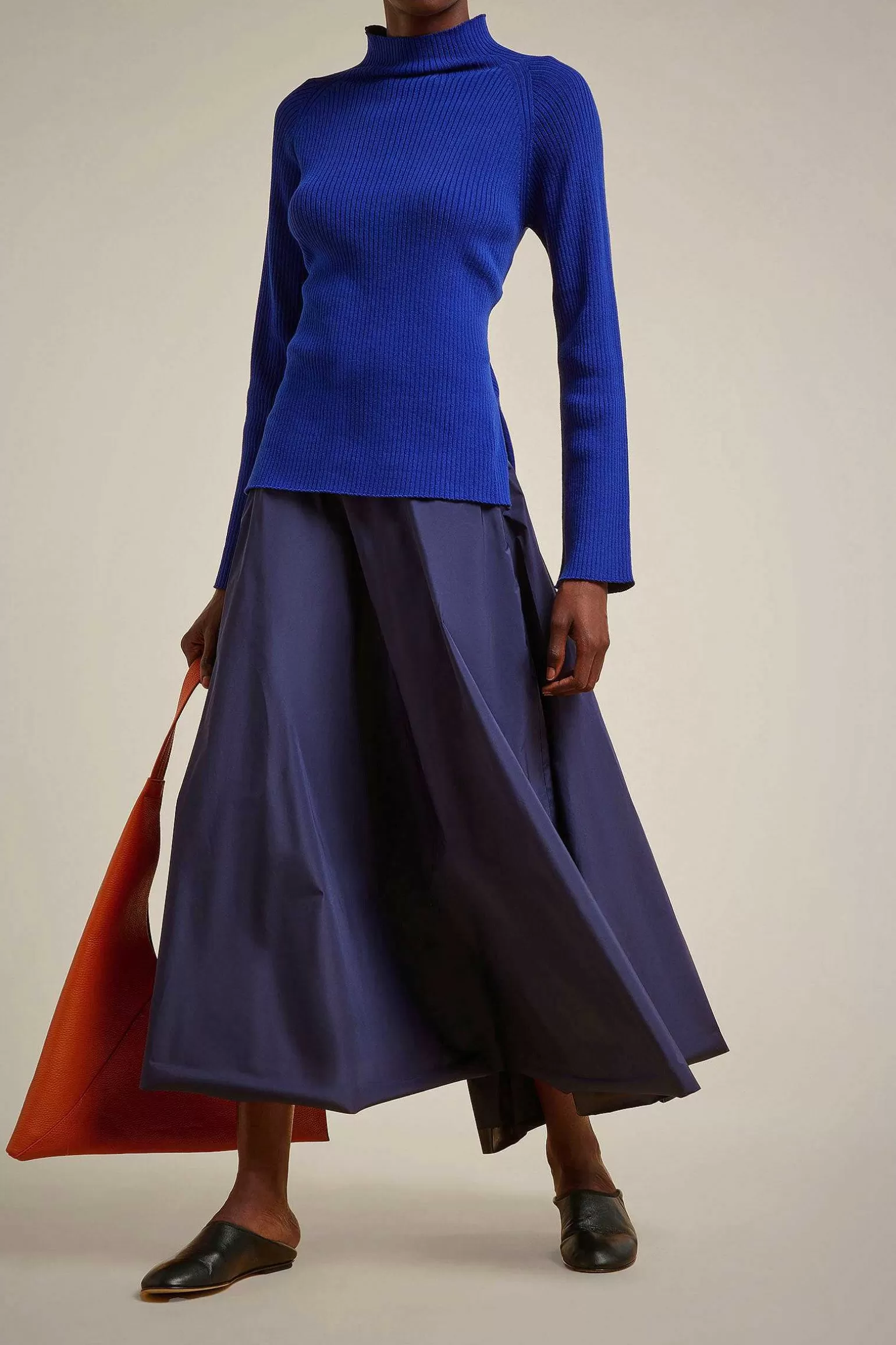 Clearance Liviana conti Gonna Ampia Notte | Nero