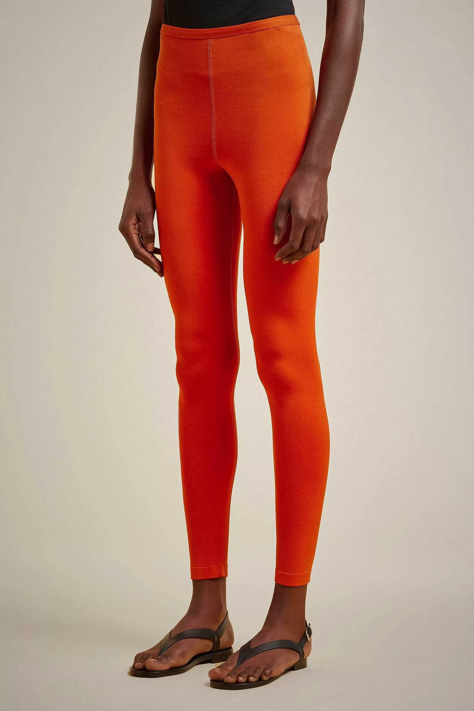 New Liviana conti Leggings Vanisa Mandarino | Nero