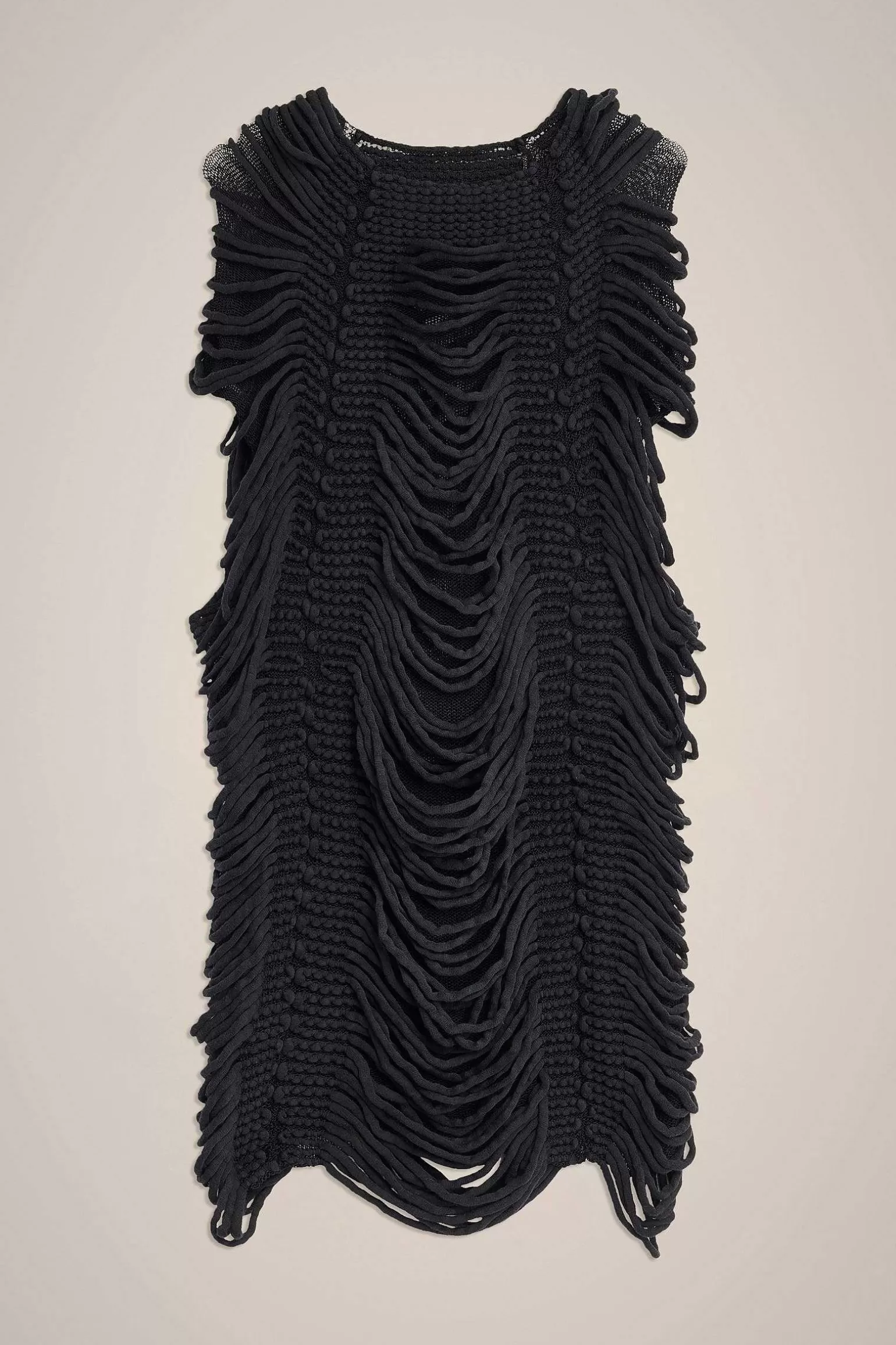 Outlet Liviana conti Maglia Fettucce Bianco | Nero