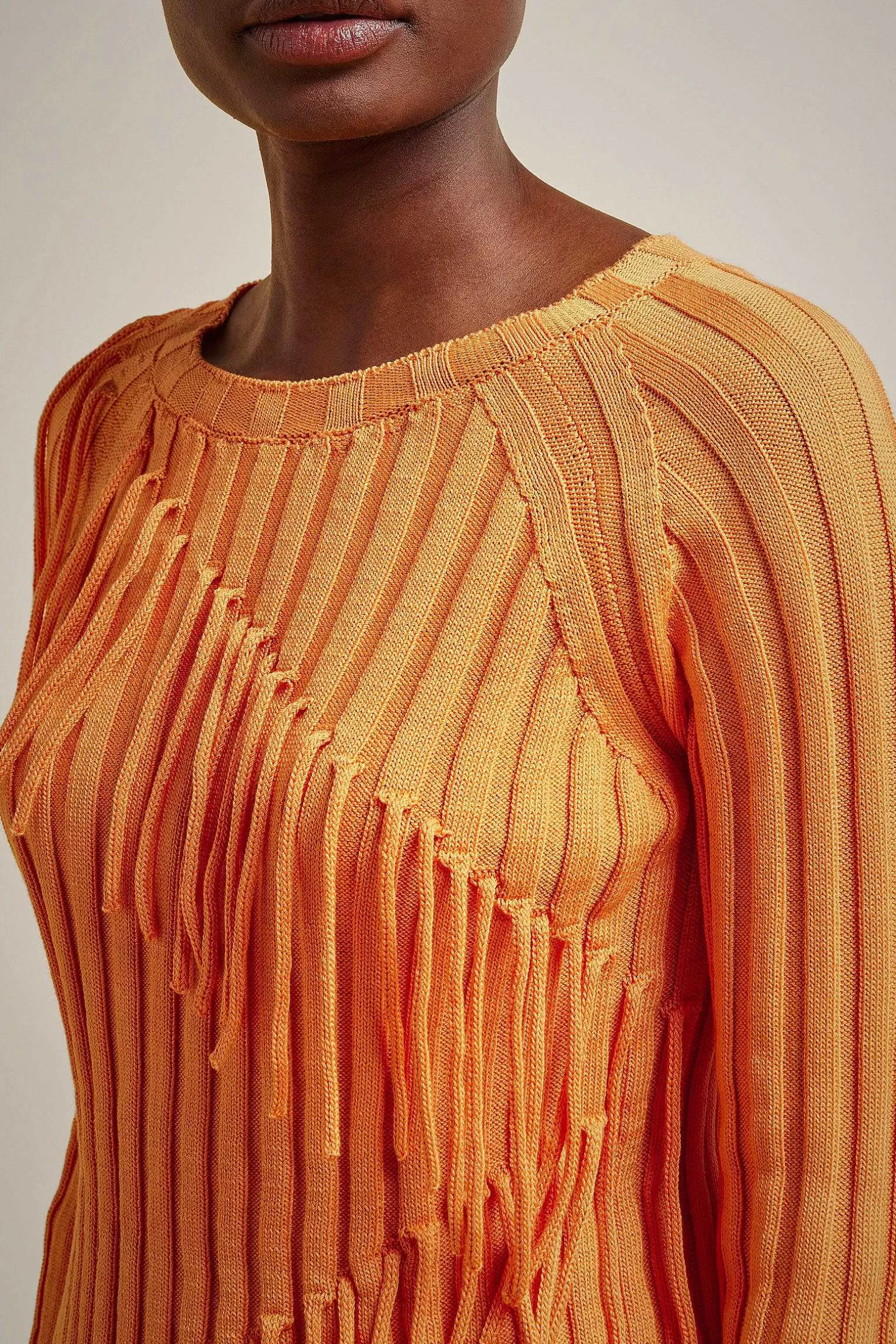 Flash Sale Liviana conti Maglia Frange Mango | Nero