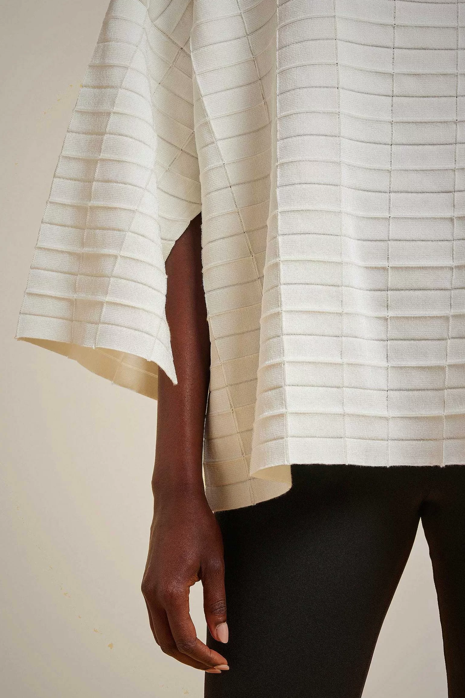Cheap Liviana conti Maglia Geometrica Bianco | Nero
