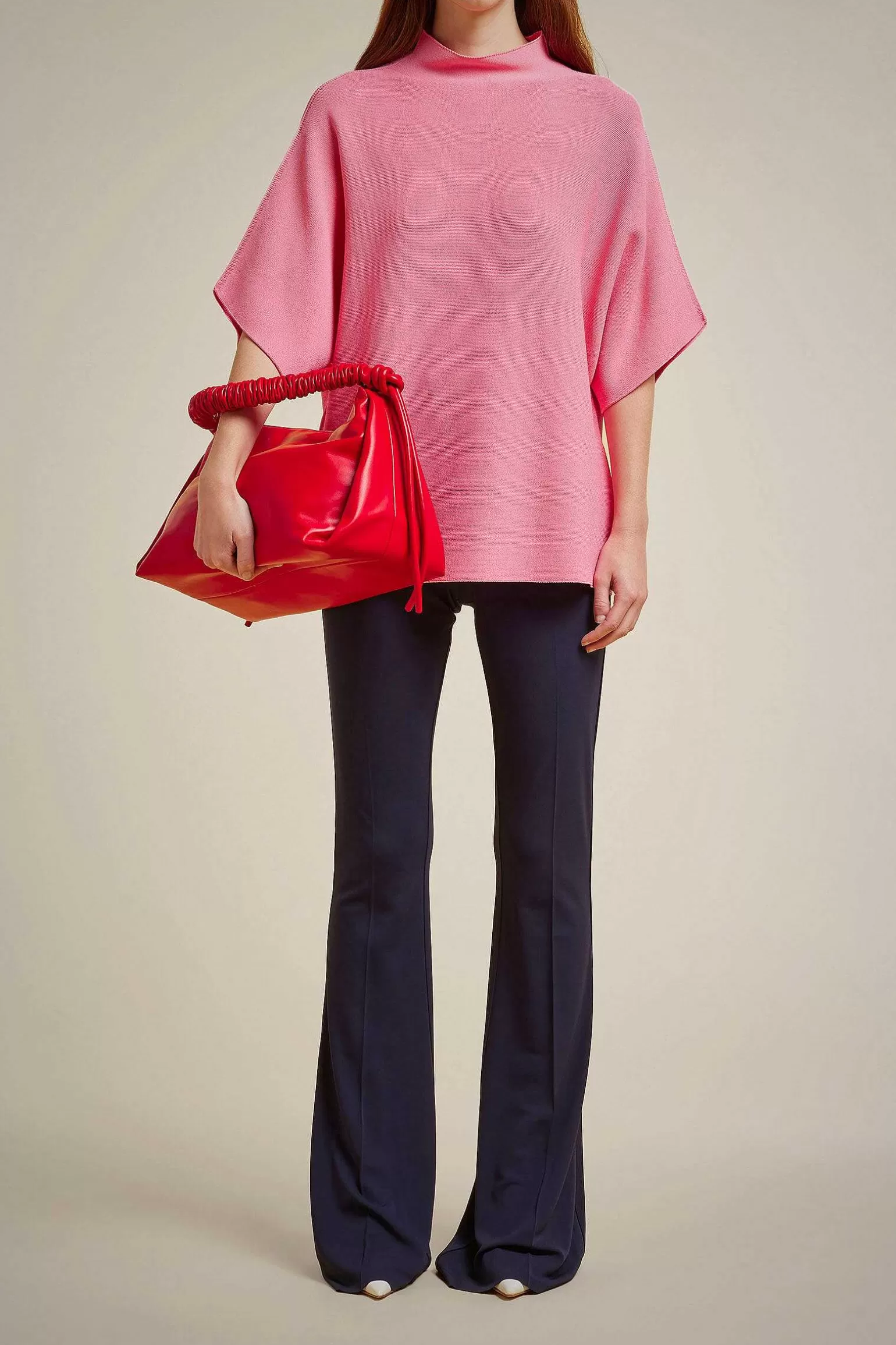 Store Liviana conti Maglia Punto Balza Corno | Rosa Ruby | Notte | Nero