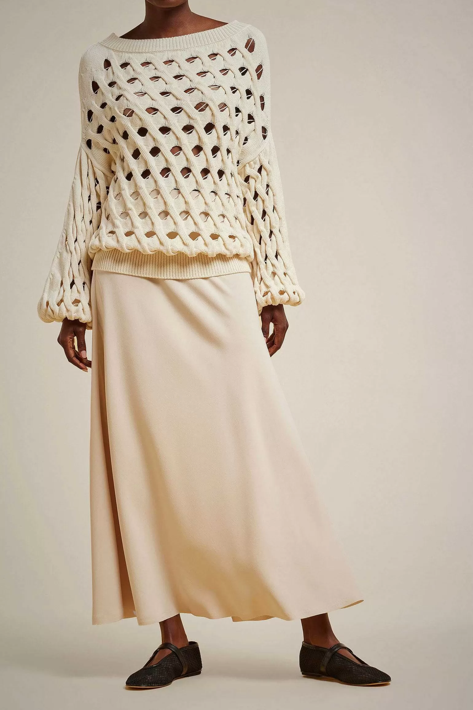 Fashion Liviana conti Maglia Rete Latte D'Avena