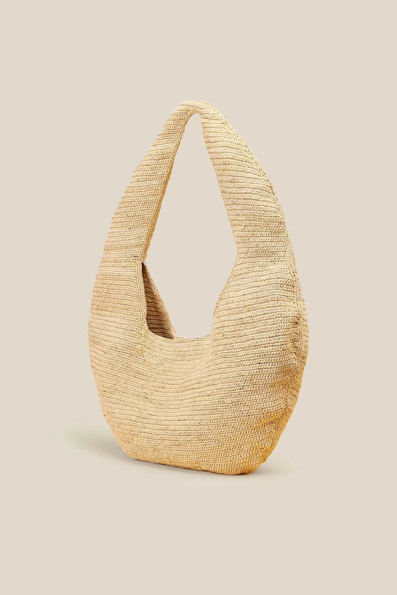 Shop Liviana conti Maxi Hobo Naturale | Nocciolata