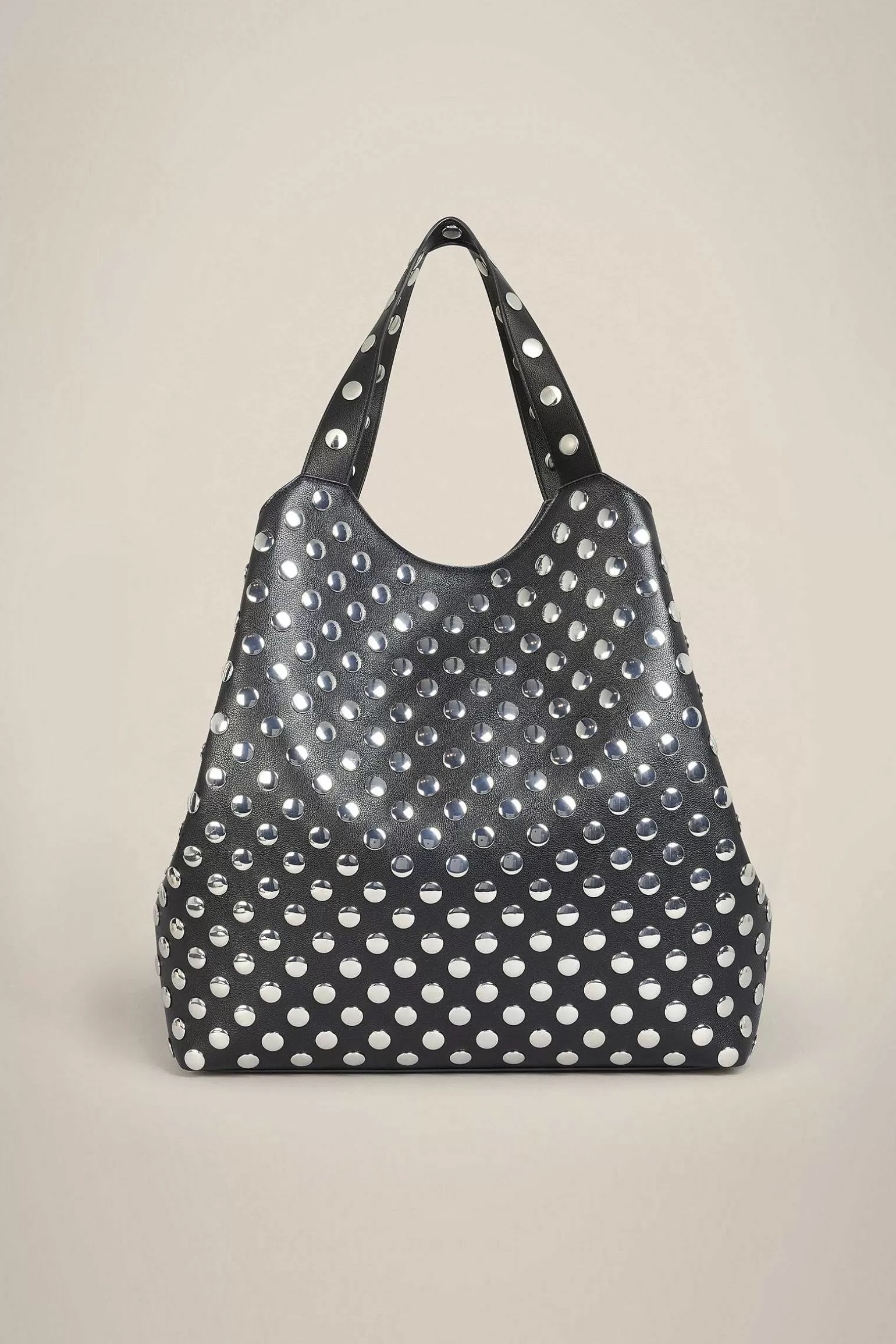 Cheap Liviana conti Maxi Tote Borchie Argilla | Nero