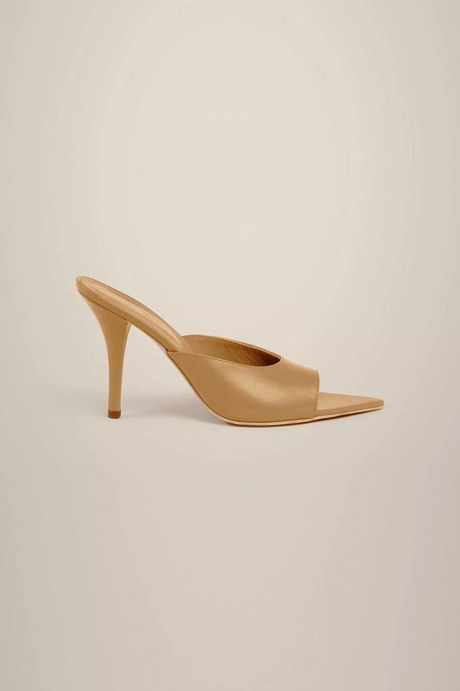 Outlet Liviana conti Mules Forma Sfilata Sabbia | Arabica