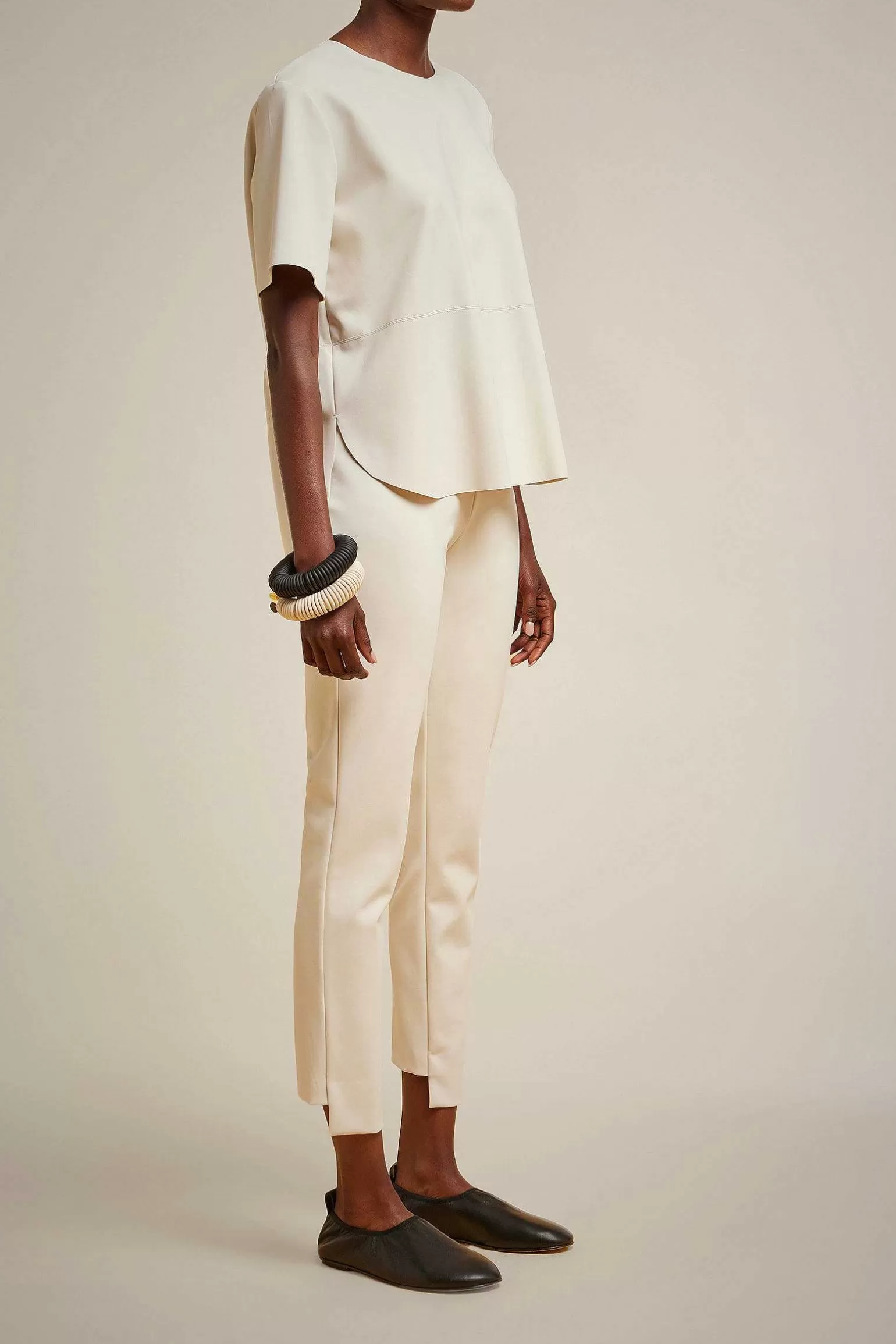 Discount Liviana conti Pantalone Notte | Latte D'Avena | Nero
