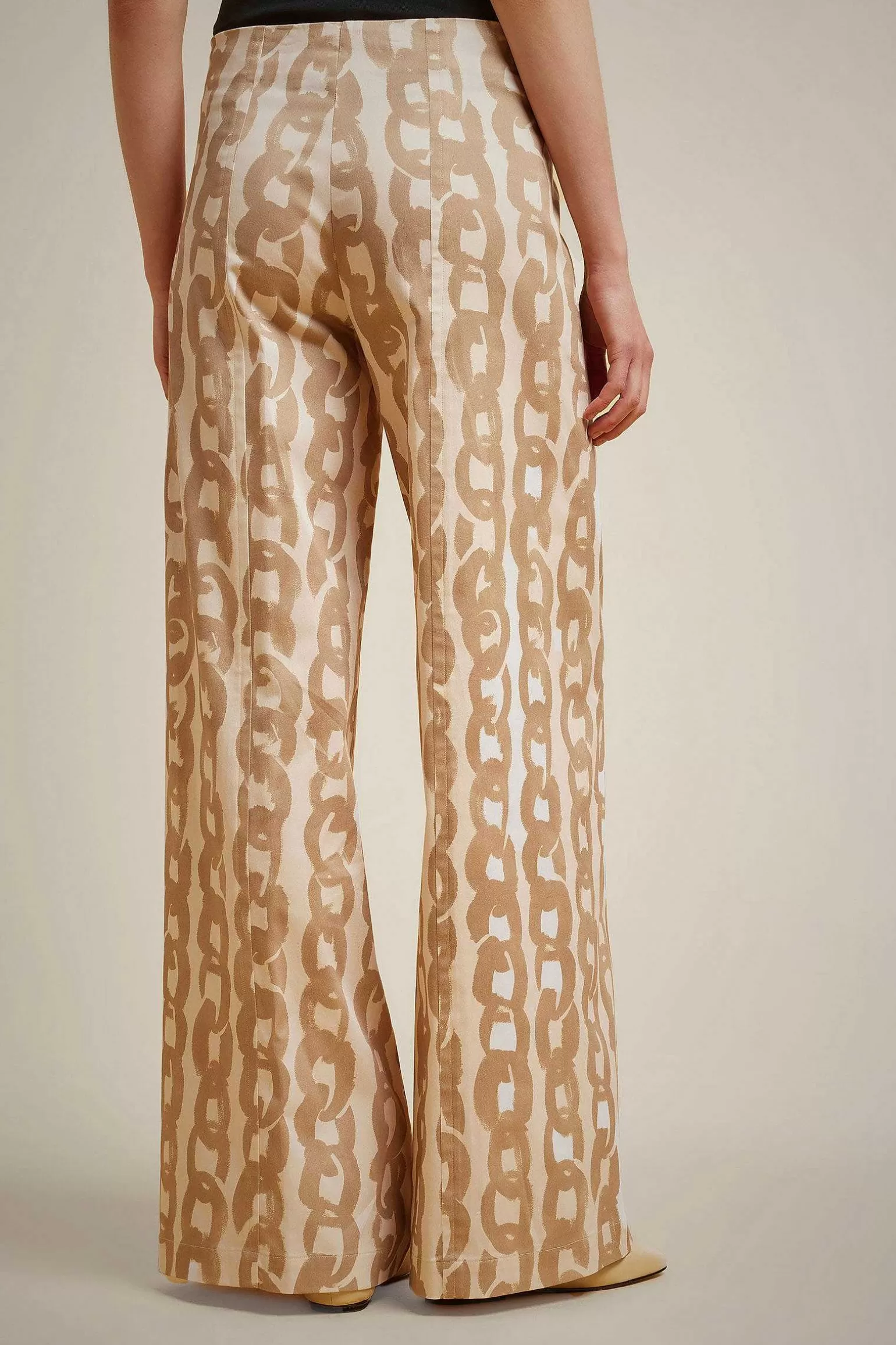 Clearance Liviana conti Pantalone Catena Avena/Argilla