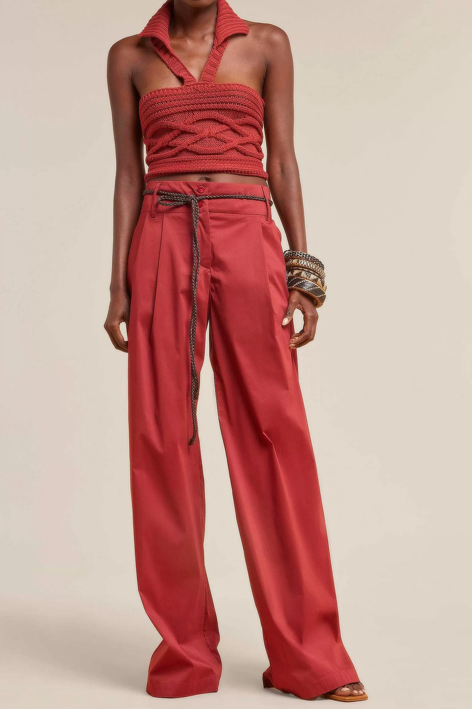 Clearance Liviana conti Pantalone Palazzo Crazy Lemon | Ossido | Nero