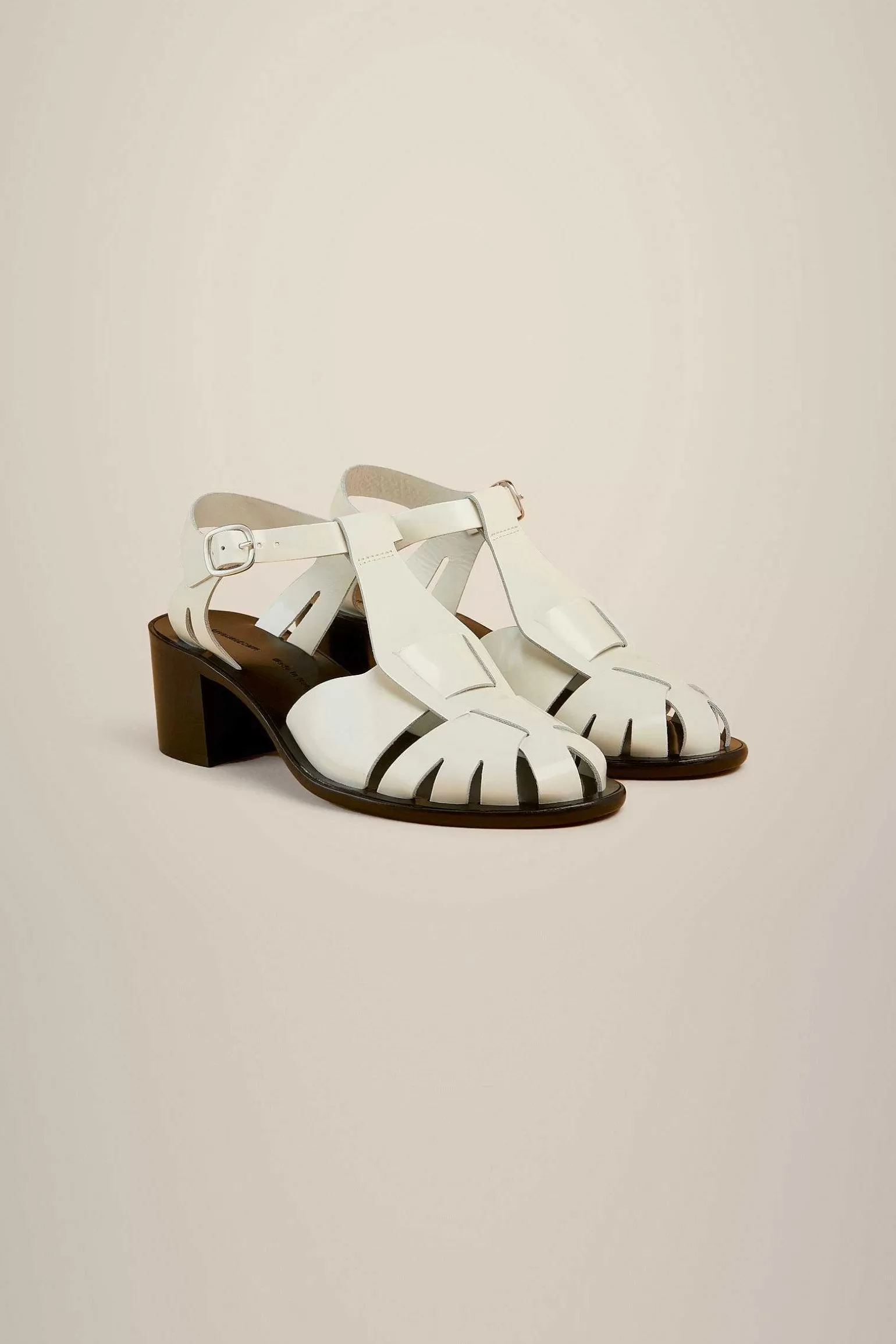Clearance Liviana conti Sandalo Fisherman Bianco | Nero