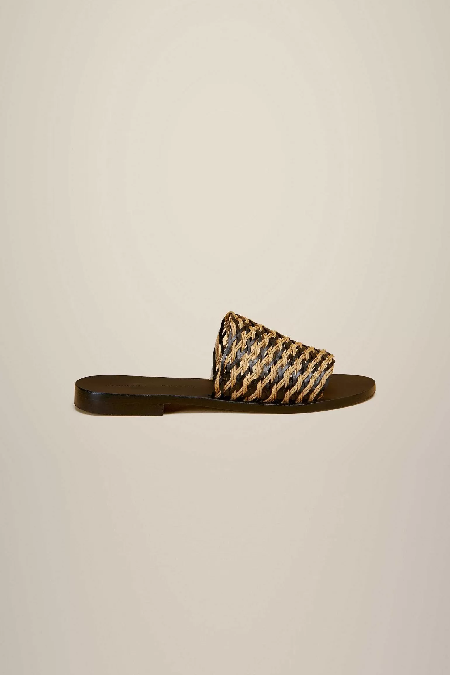 Fashion Liviana conti Sandalo Flat Nero/Sughero