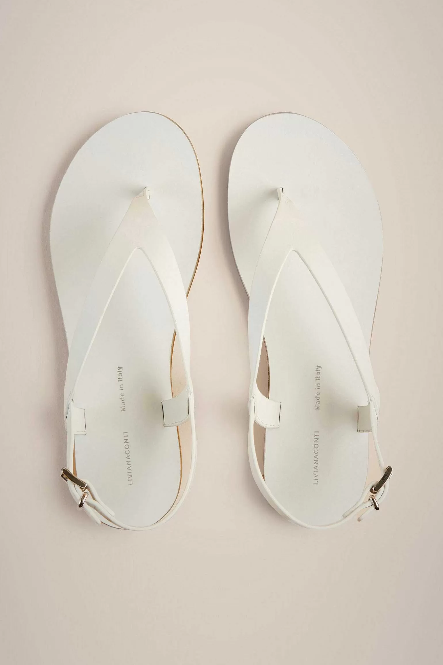 Flash Sale Liviana conti Sandalo Flat Infradito Bianco | Nero